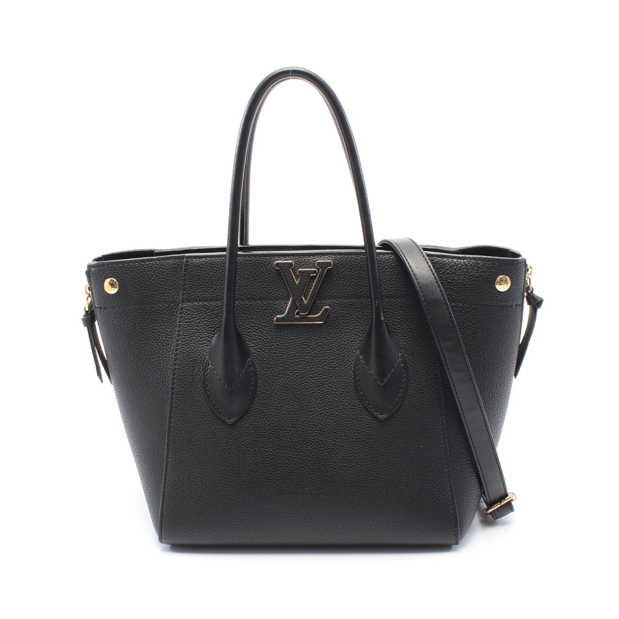 Louis Vuitton Louis Vuitton Freedom Noir Handbag Leather Black Size ONE SIZE - 1 Thumbnail