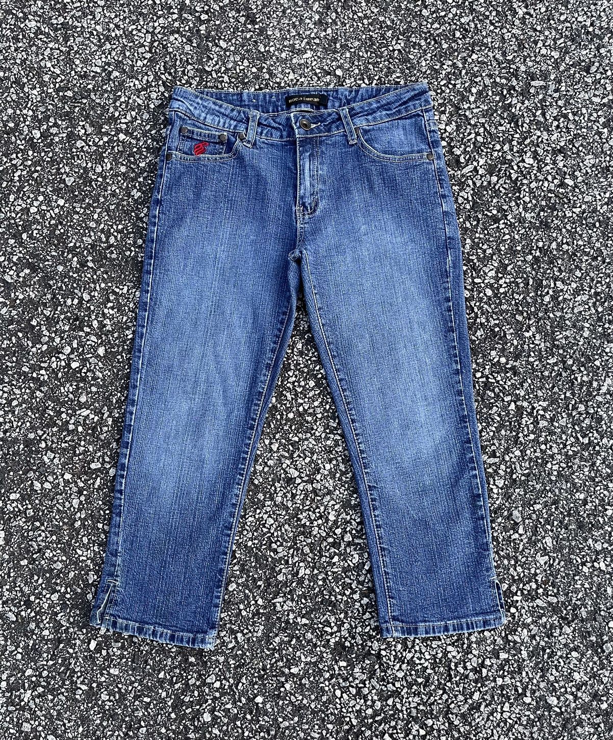 Japanese Brand × Rocawear × Vintage 90s ROCAWEAR Denim Jeans Size 30" / US 8 / IT 44 - 2 Thumbnail
