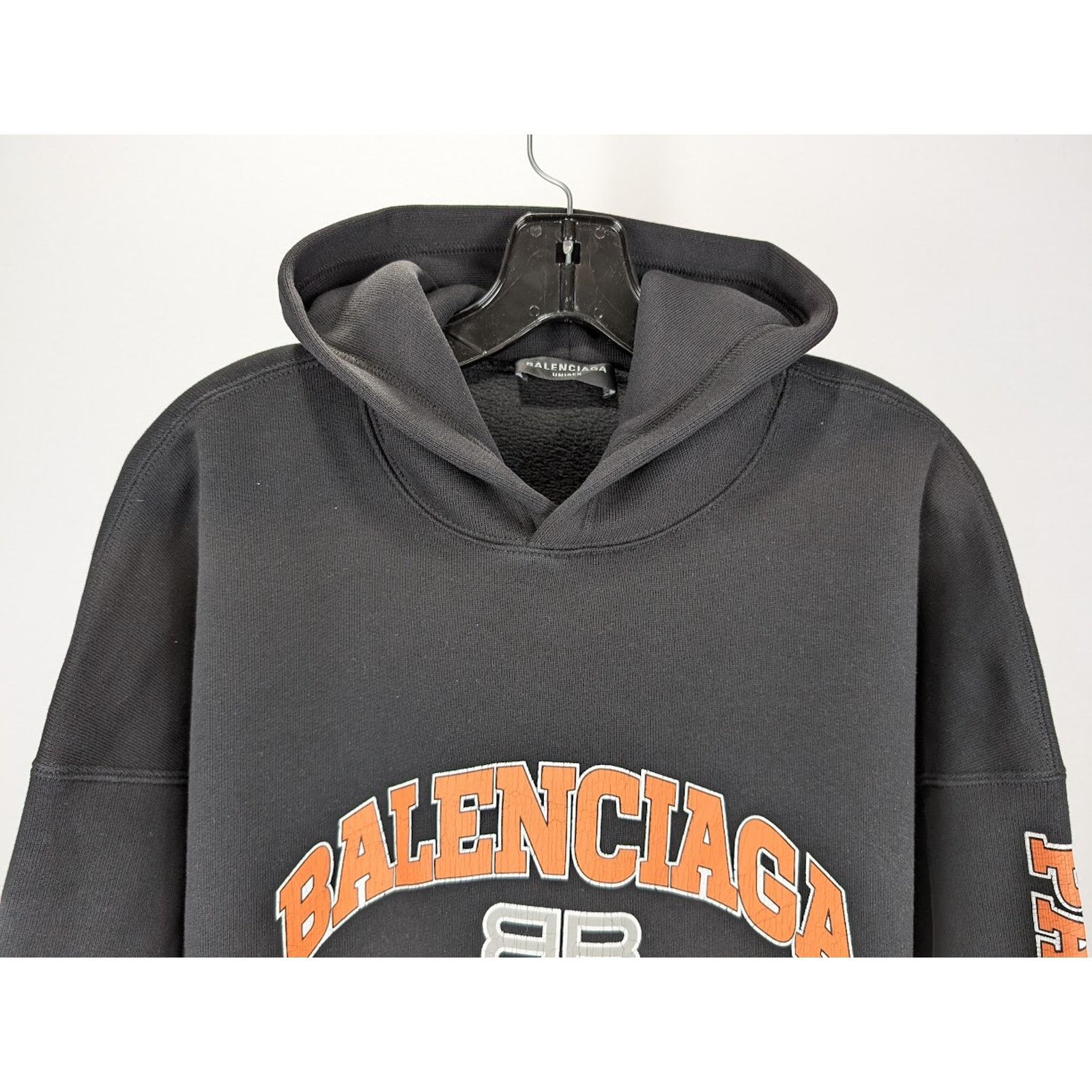 Balenciaga o1rshd1 Hoodie in Black Size US XL / EU 56 / 4 - 4 Thumbnail