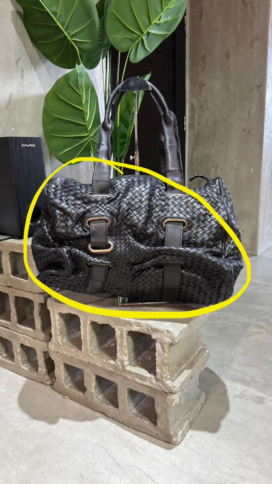 Bottega Veneta BOTTEGA VENETA Nappa Intrecciato Satchel Nero Black Size ONE SIZE - 15 Thumbnail