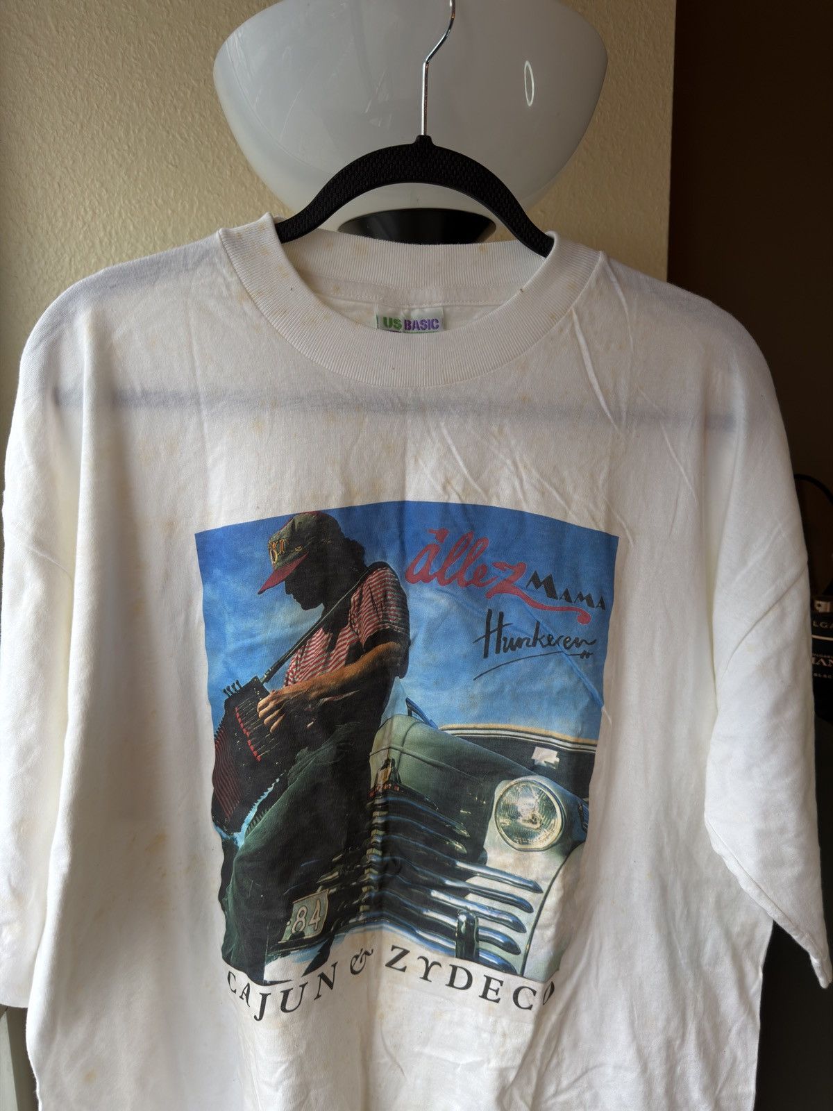 Vintage US Basic Top Class Vintage Shirt Cajun Zydeco Merch Size US XL / EU 56 / 4 - 7 Thumbnail
