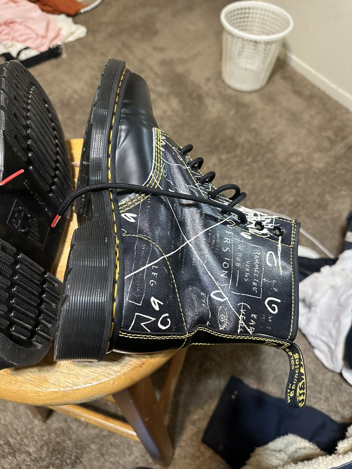 Dr. Martens Vintage Dr. Martens 1460 “Jean-Michel Basquiat” 2020 size 9 Size US 9 / EU 42 - 10 Thumbnail