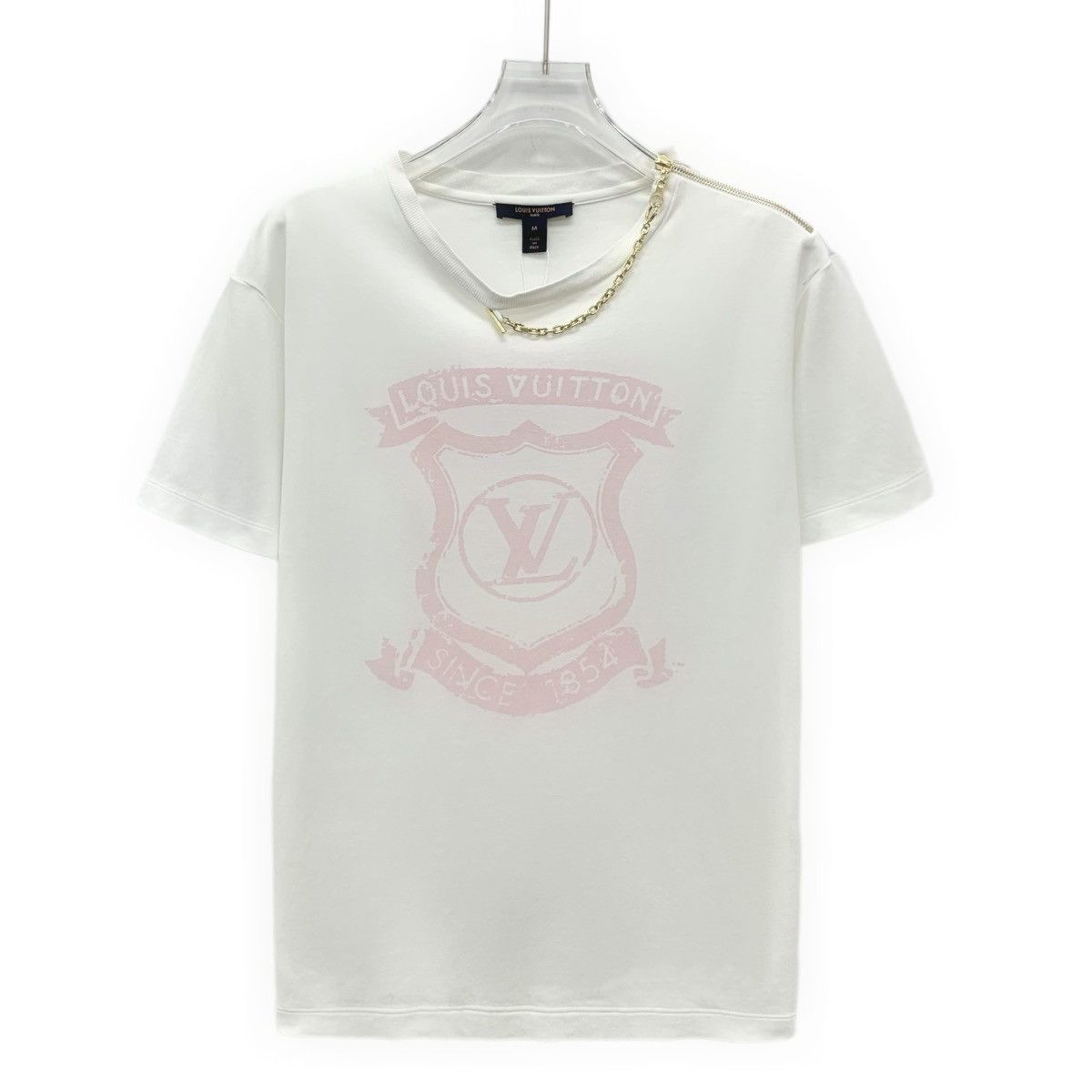 Louis Vuitton Louis Vuitton Chain Pattern Print Short Sleeve T-Shirt K26WX Size M / US 6-8 / IT 42-44 - 1 Thumbnail