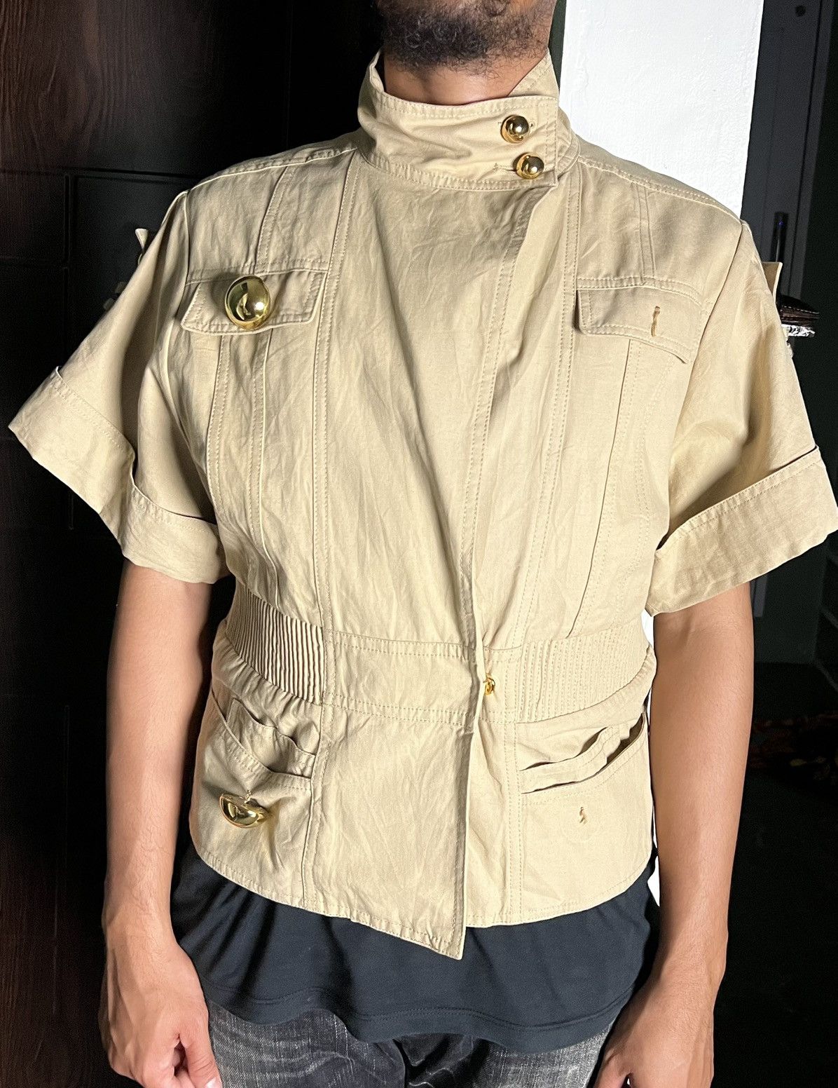 Balmain Balmain Military Blazer Shirt Size US S / EU 44-46 / 1 - 9 Thumbnail