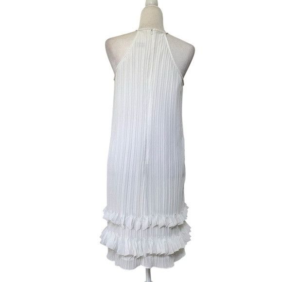 Other Lumier By Bariano White Halter Dress Size S / US 4 / IT 40 - 2 Thumbnail