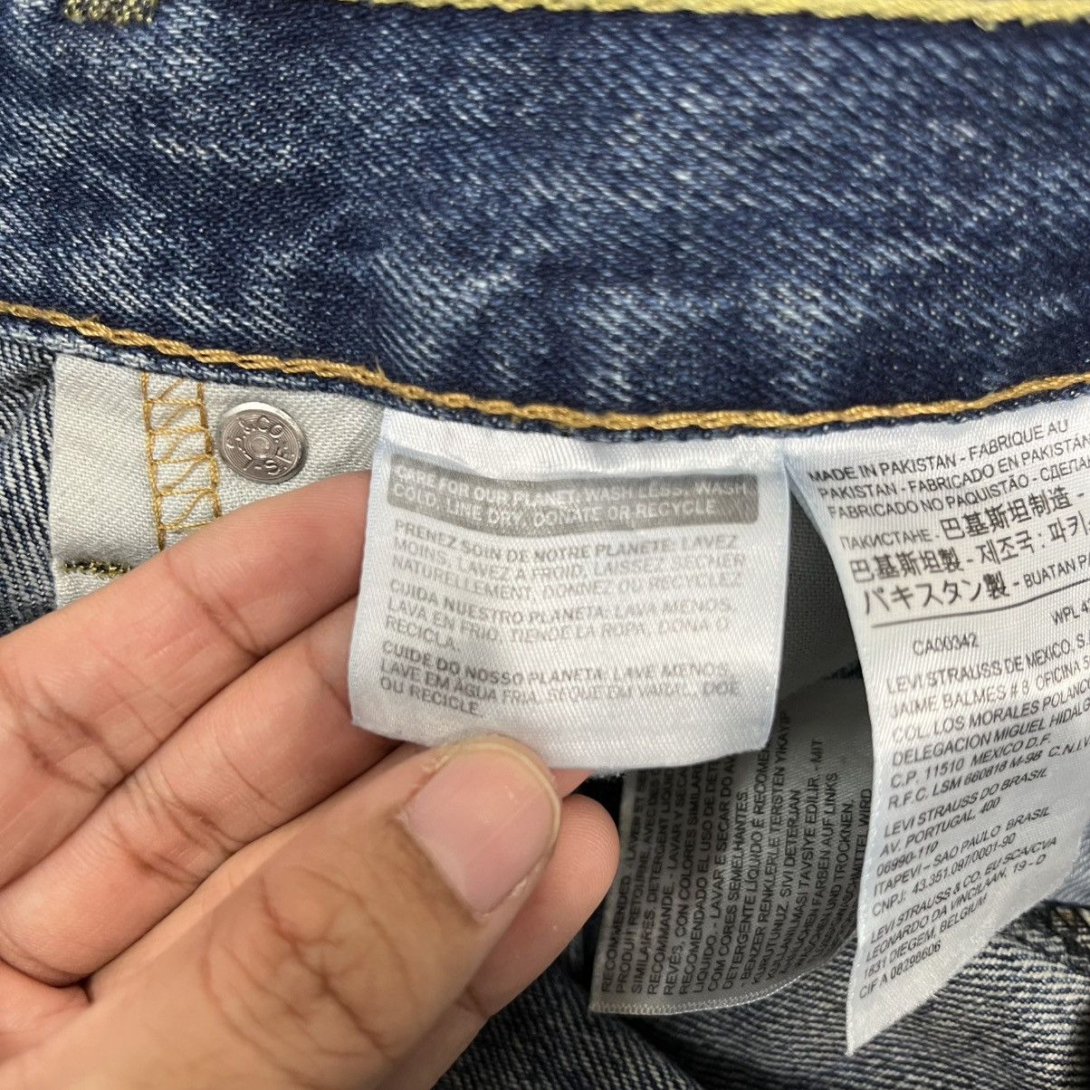 Levi's Vintage Levis 510 Custom Art distressed Denim Jeans Size US 34 / EU 50 - 22 Thumbnail