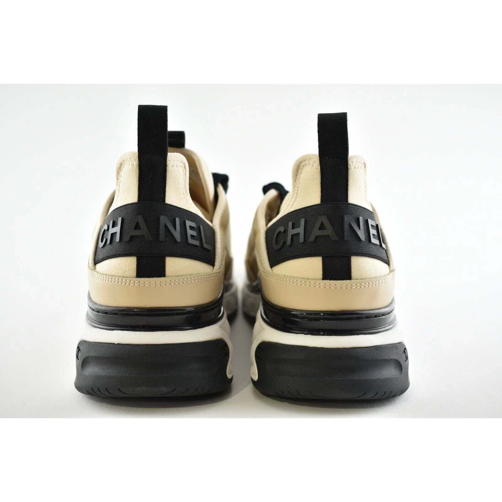 Chanel Chanel CC Logo Lace Up Low Top Trainer Sneaker 44 11 Size US 11 / EU 44 - 9 Thumbnail