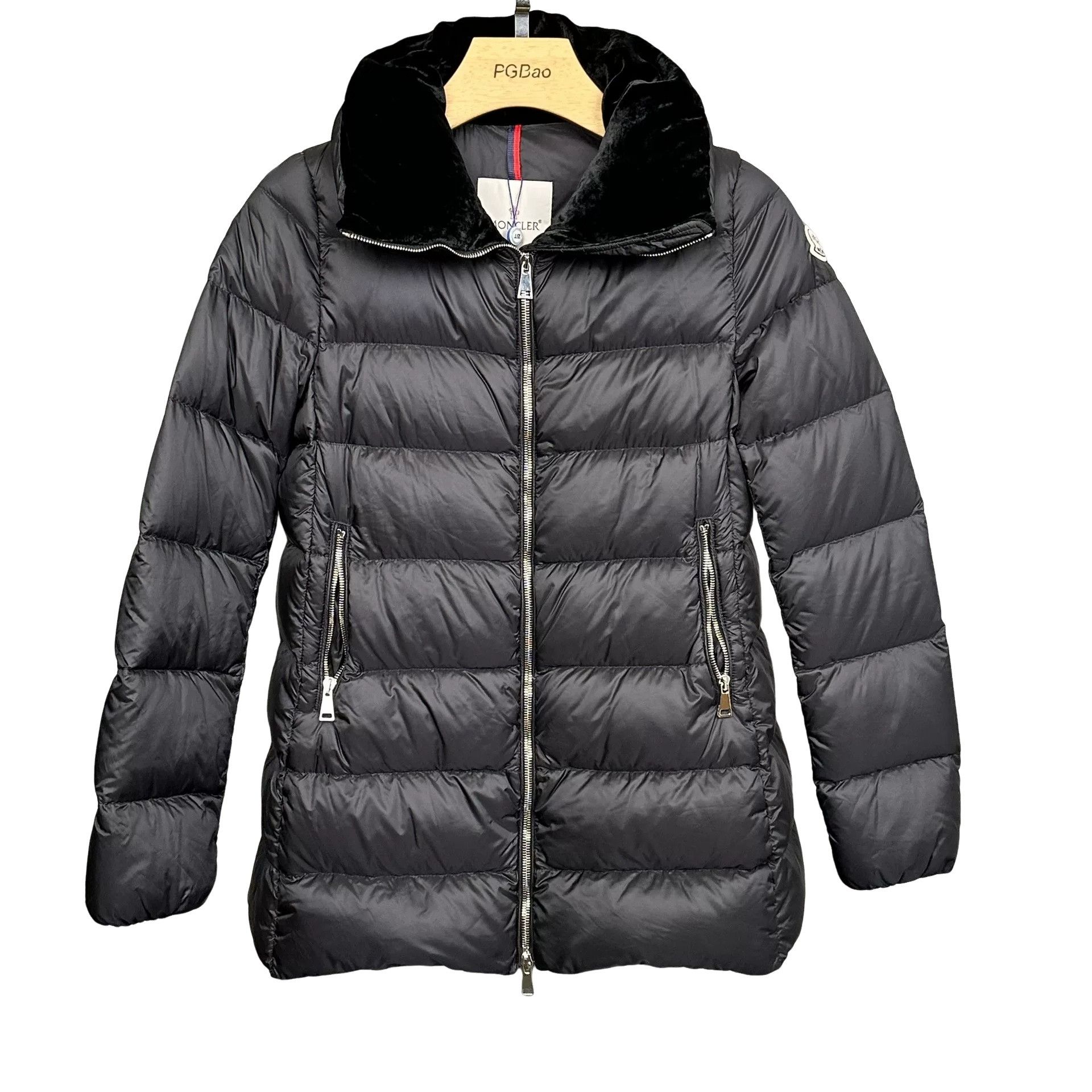 Moncler Moncler Fur Trim Stand Collar Down Jacket Size 0 Size XS / US 0-2 / IT 36-38 - 1 Thumbnail