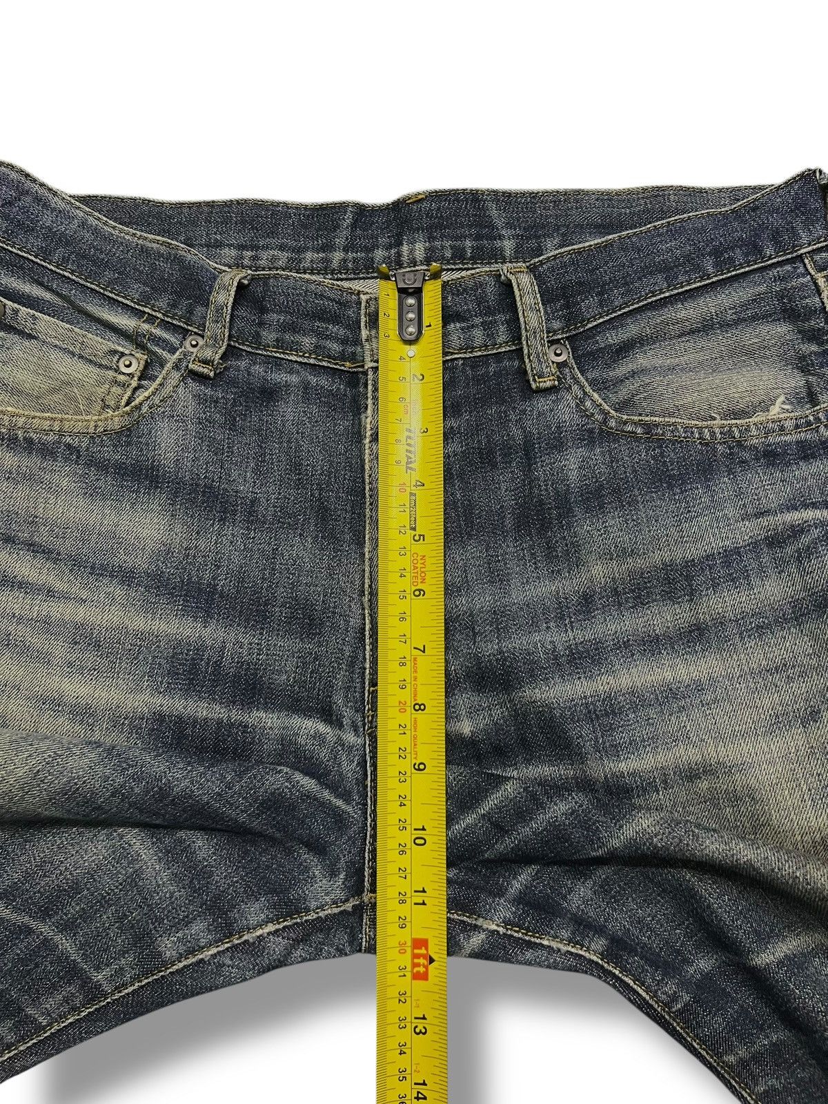 Uniqlo Vintage Uniqlo Japan | Faded Mud Wash | Relaxed Straight W33 Size US 33 - 11 Thumbnail