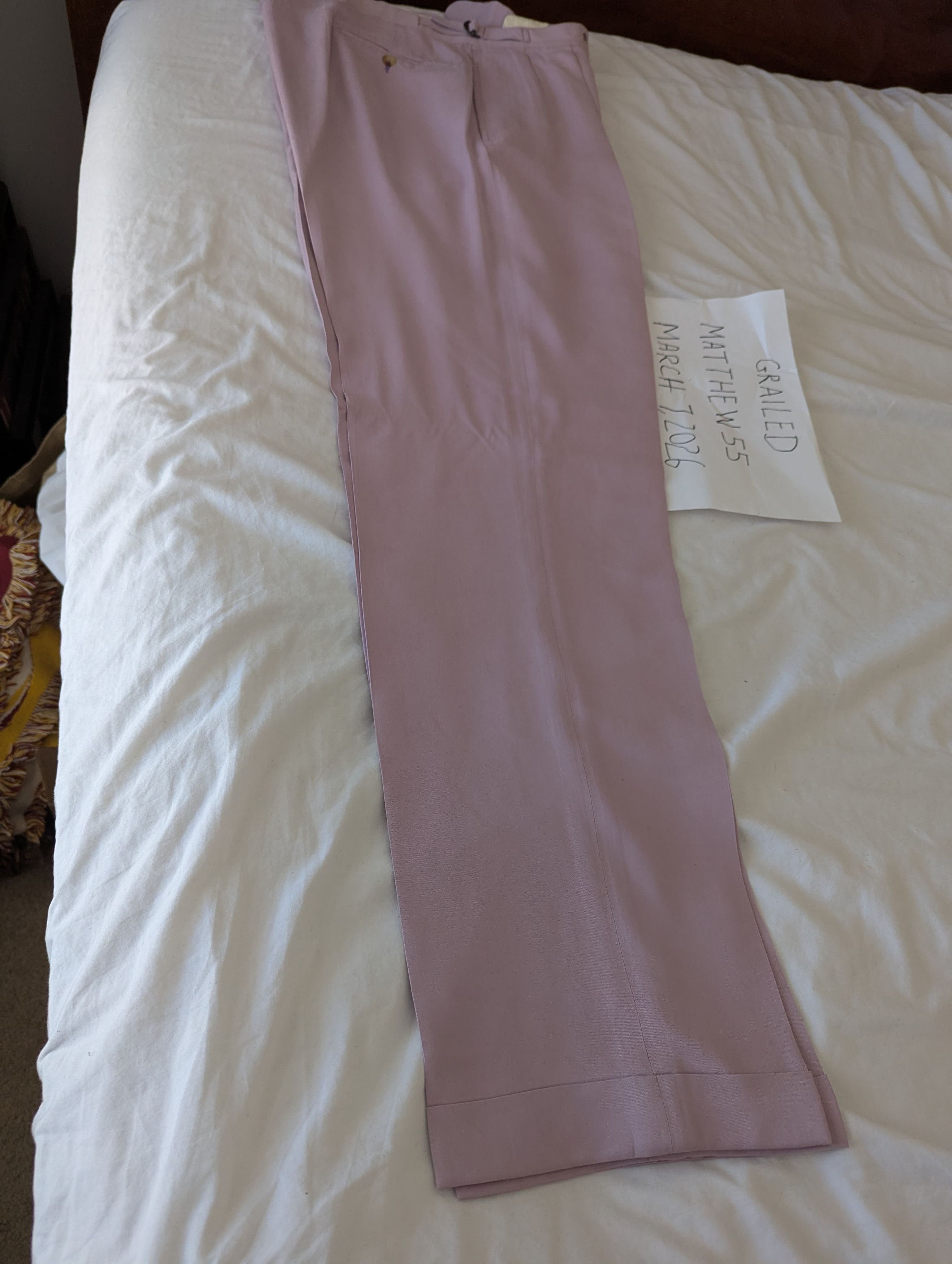 Polo Ralph Lauren Fine tailored silk pants Size US 38 / EU 54 - 3 Thumbnail