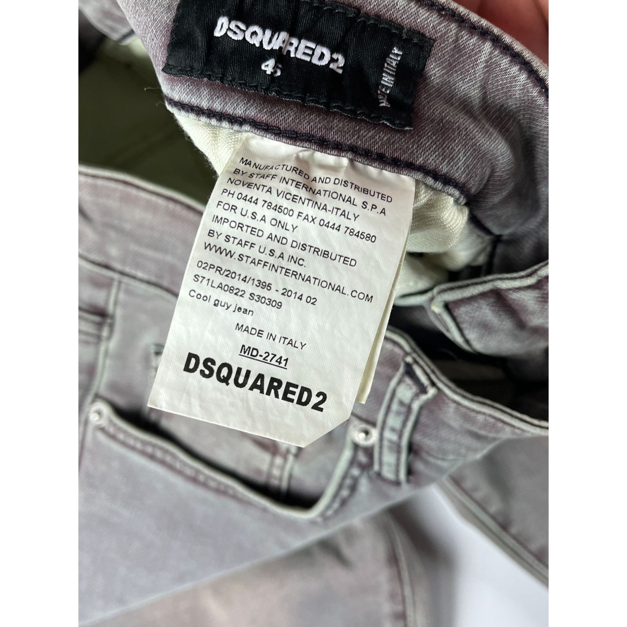 Dsquared2 Dsquared2 Gray Faded Jeans Size 46 Made In Italy Size US 32 / EU 48 - 3 Thumbnail