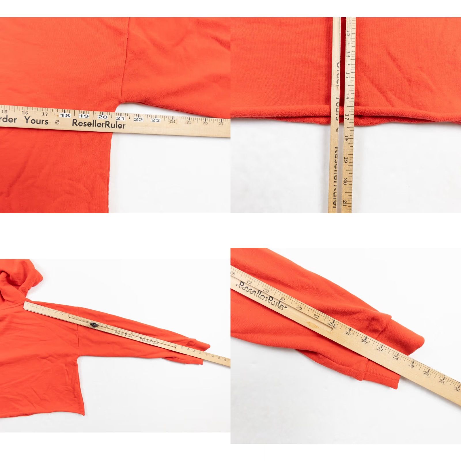 P.E Nation P.E Nation Women's Cropped Hoodie Small Red Fleece Pullover Casual Long Sleeve Hooded Size S / US 4 / IT 40 - 8 Thumbnail