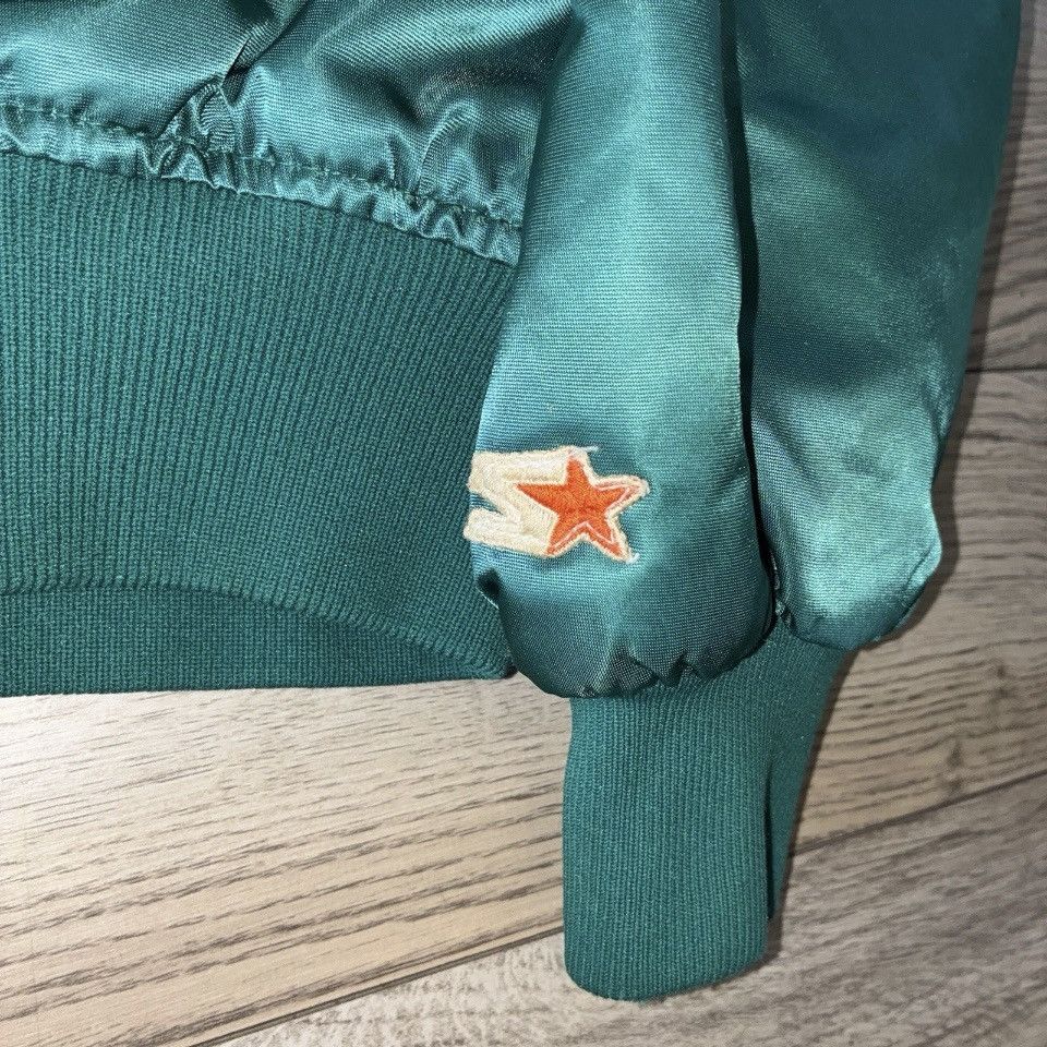 Starter 80s Starter Pro Line Miami Dolphins satin bomber jacket Size US L / EU 52-54 / 3 - 3 Thumbnail