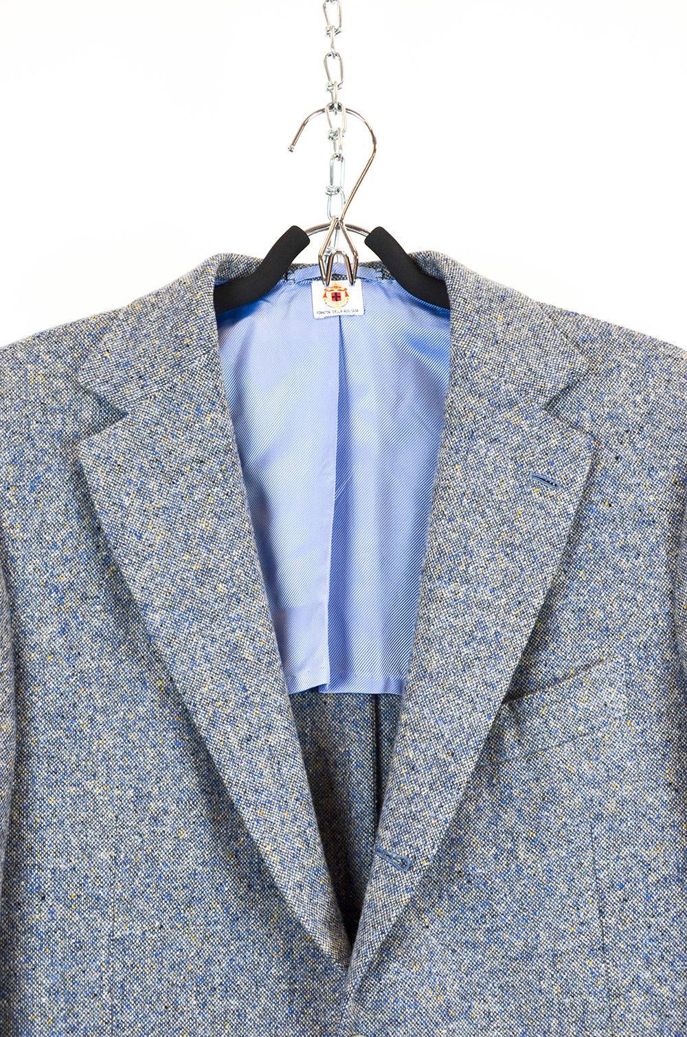 Luigi Borrelli Luigi Borrelli Napoli Blazer – Blue Tweed Wool – Size 52 Size 52R - 6 Thumbnail