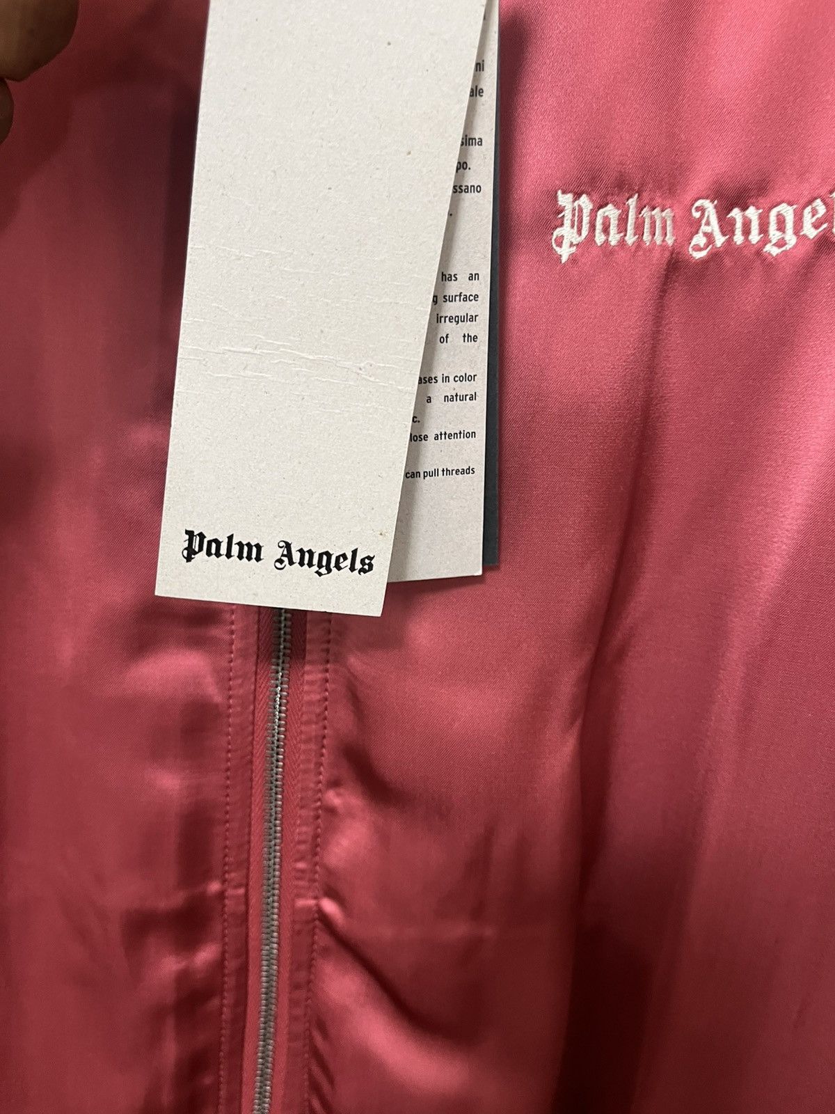 Palm Angels Palm Angels Logo Fluid Track Jacket Sz L Size US L / EU 52-54 / 3 - 4 Thumbnail