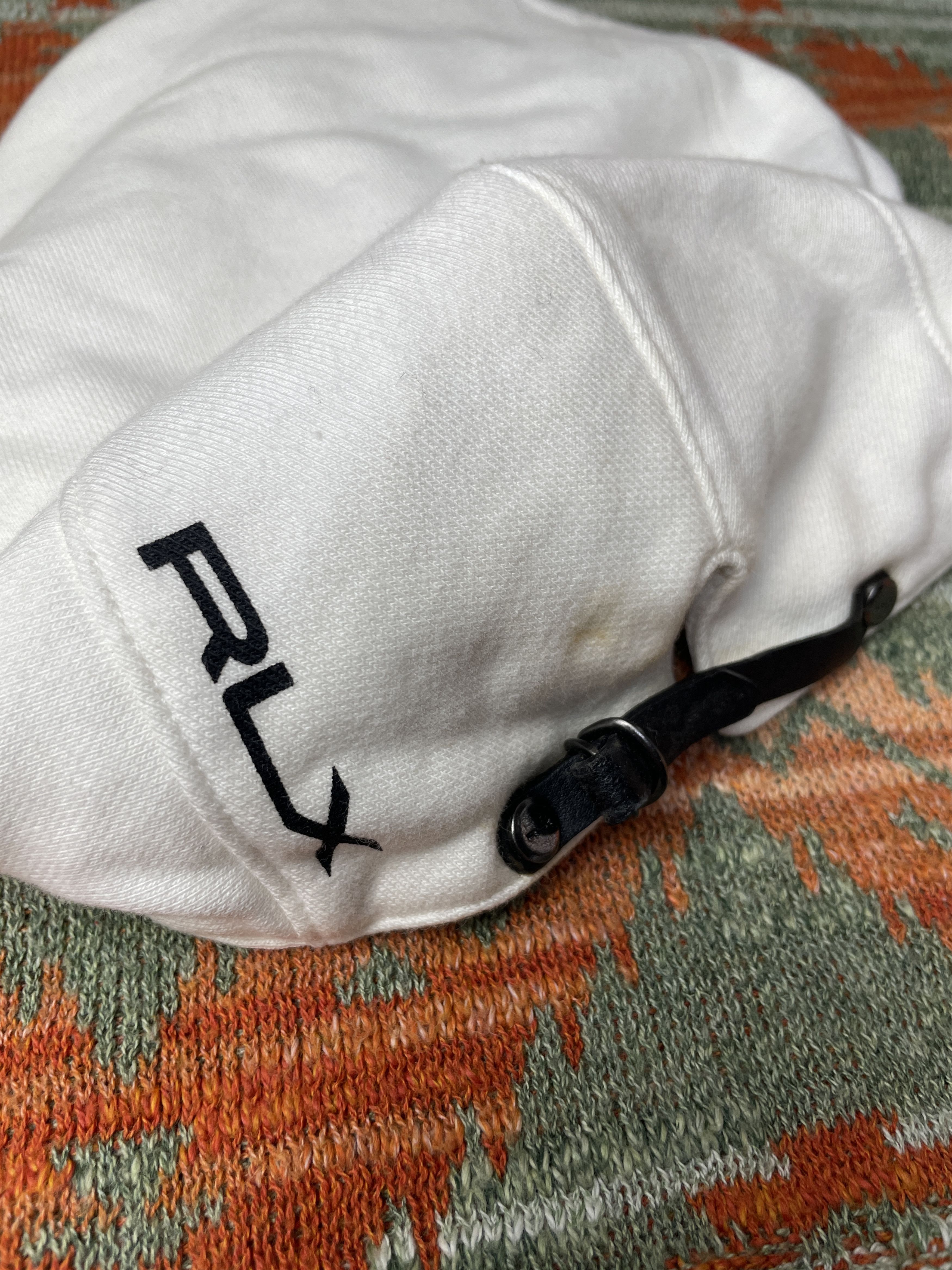 RLX Ralph Lauren × Ralph Lauren Ralph Lauren Rlx Rare Soft peak Baseball Hat Cap Size ONE SIZE - 6 Thumbnail