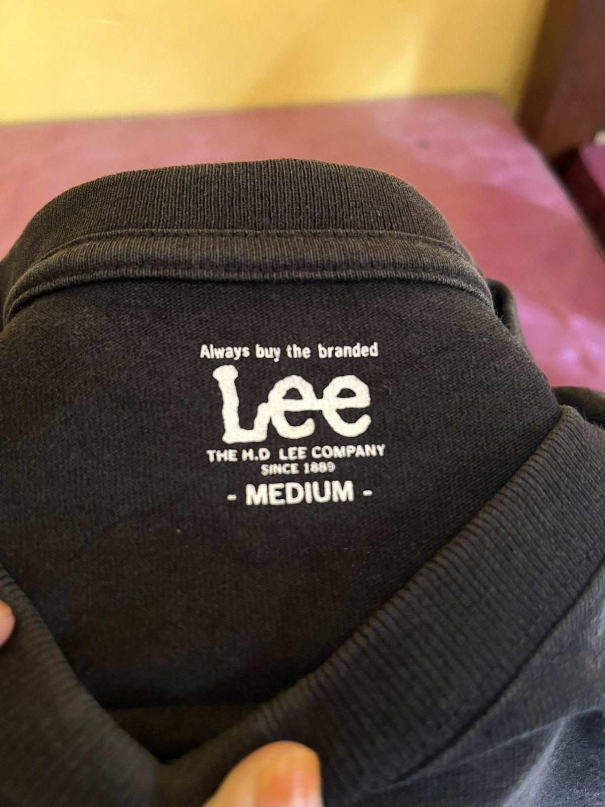Lee × Vintage Lee Tshirt Size US M / EU 48-50 / 2 - 6 Thumbnail