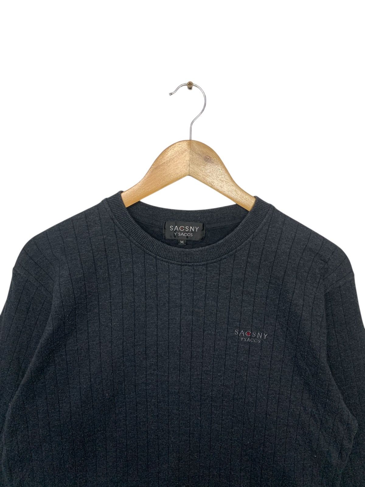 Japanese Brand × Y's × Y's for Men Sacsny Y'saccs Yohji Yamamoto Small Logo Longsleeve Shirt Size US M / EU 48-50 / 2 - 3 Thumbnail