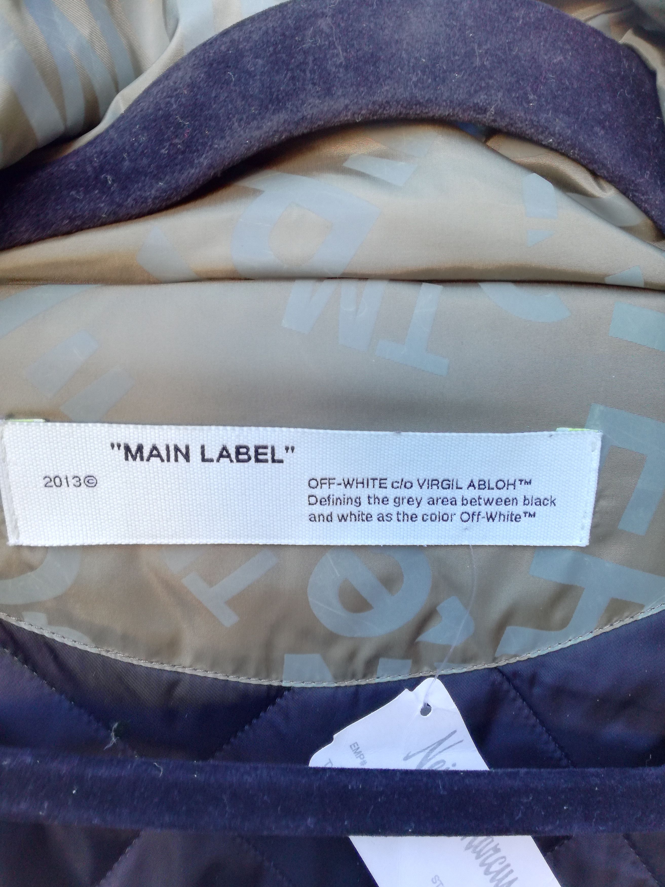 Off-White Off-White FW20 oversized military long coat XL Virgil Abloh Size US XL / EU 56 / 4 - 7 Thumbnail