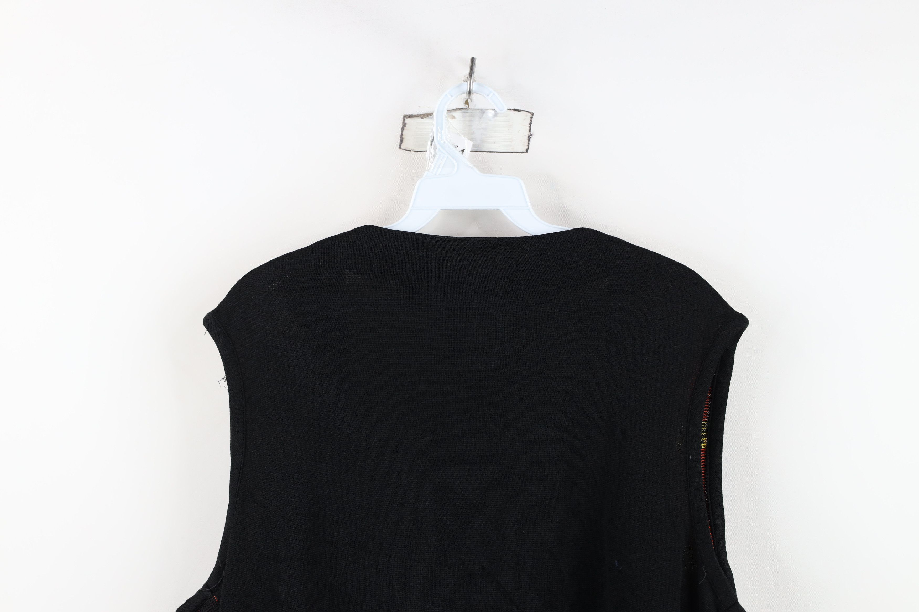 Vintage Vintage 60s 70s Streetwear Knit Open Front Sweater Vest Size L / US 10 / IT 46 - 12 Thumbnail