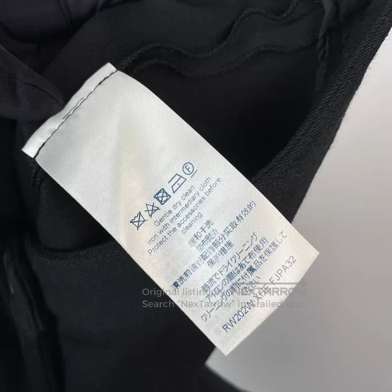 Louis Vuitton Louis Vuitton Black patchwork leather breasted wool slacks Size US 36 / EU 52 - 7 Thumbnail