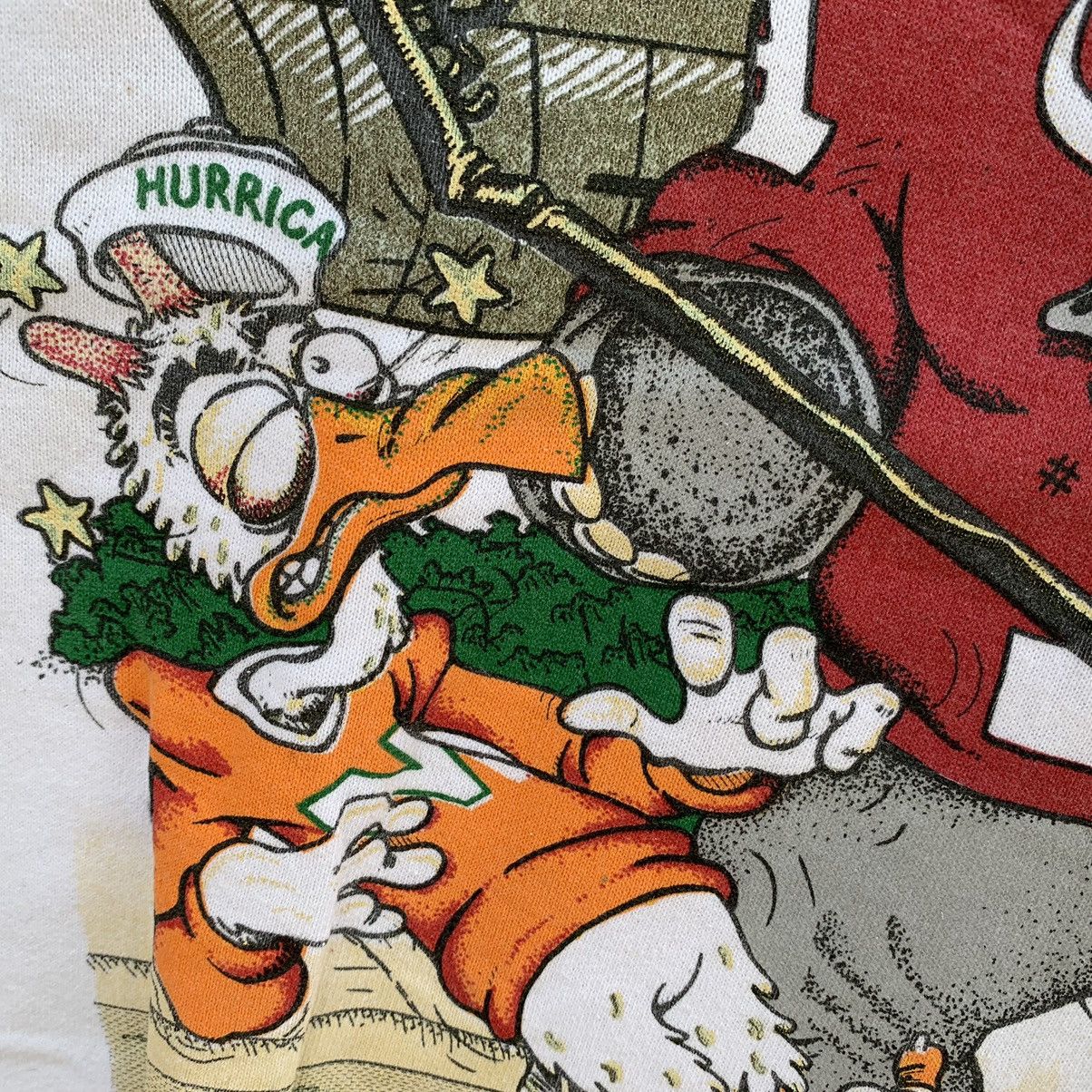 NCAA Rare! Vintage 90s Championship Bama Vs Miami 1993 Crewneck Size US M / EU 48-50 / 2 - 5 Thumbnail