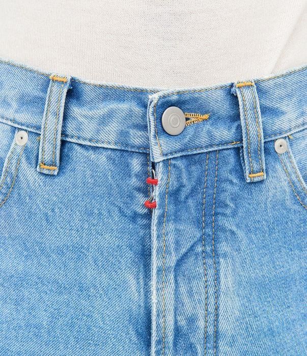 Maison Margiela o1bcso1str0226 L’s Wash Slim Jeans in Blue Size 28" / US 6 / IT 42 - 6 Thumbnail