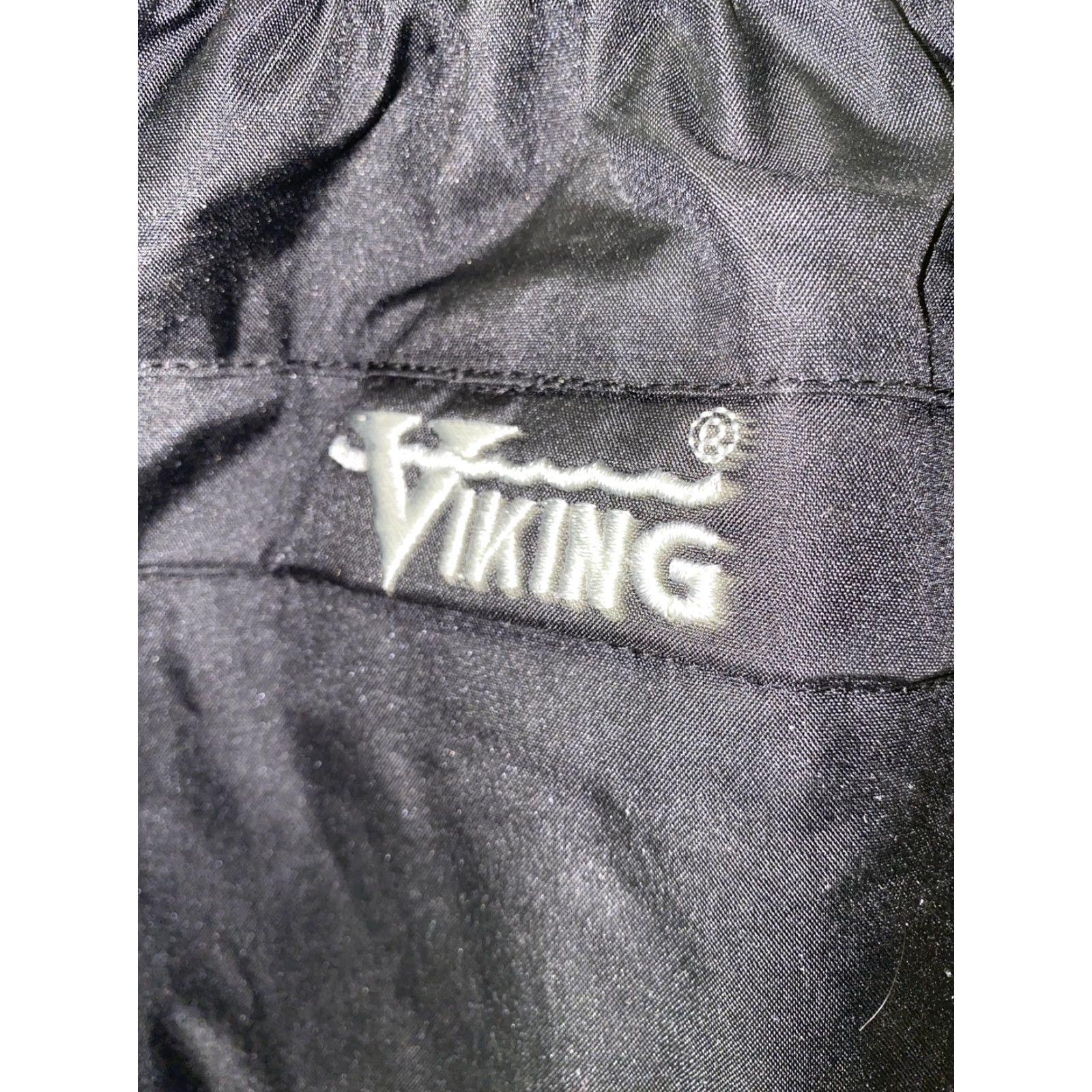 Vintage Viking Torrent Men Black Polyester Warm Up Pants XL Size Regular Inseam 31 in Casual Pants Activewear Drawstring Viking Theme Size US 36 / EU 52 - 5 Thumbnail