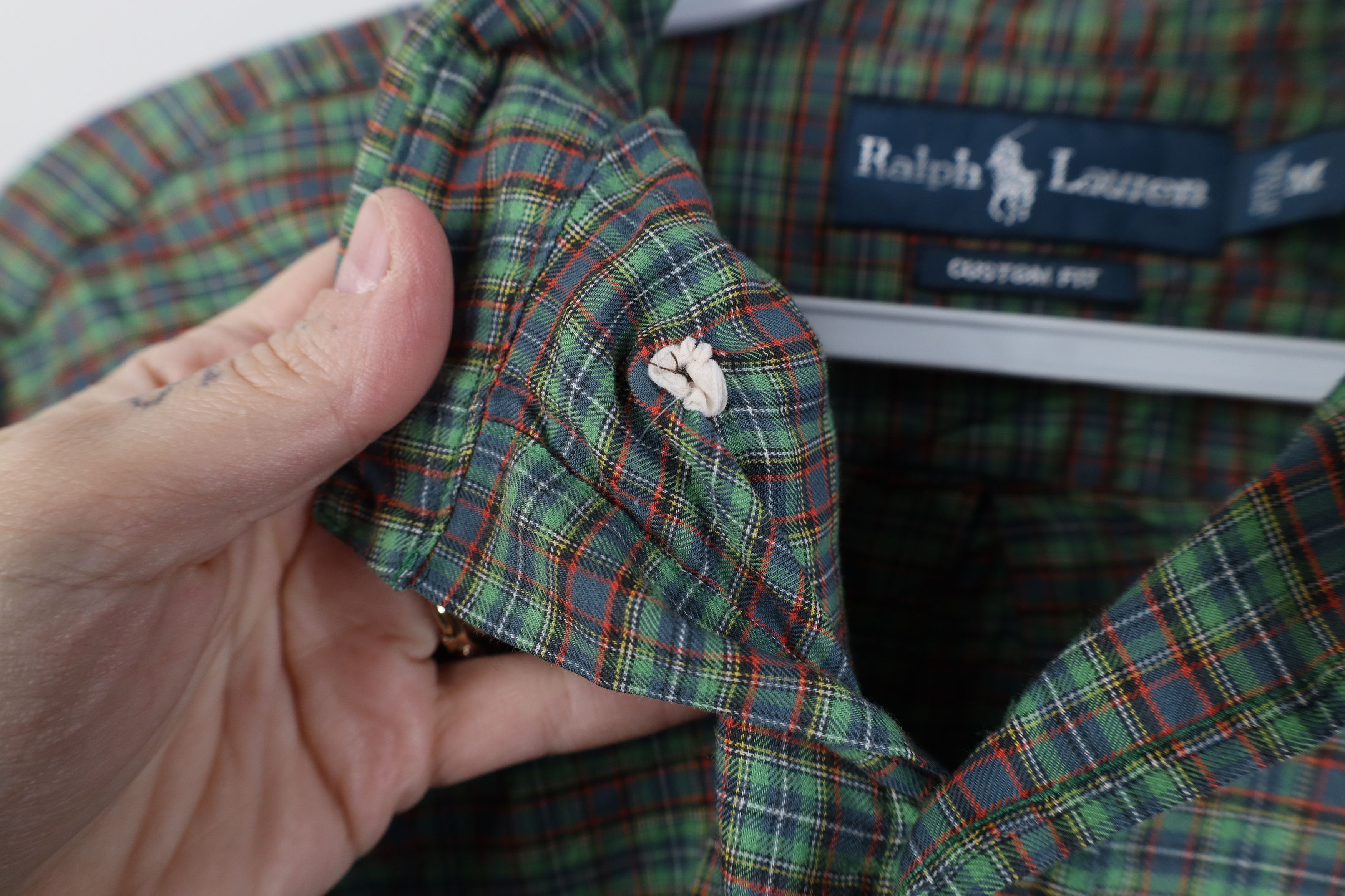 Ralph Lauren Vintage 90s Ralph Lauren Fit Flannel Button Down Shirt Size US M / EU 48-50 / 2 - 5 Thumbnail