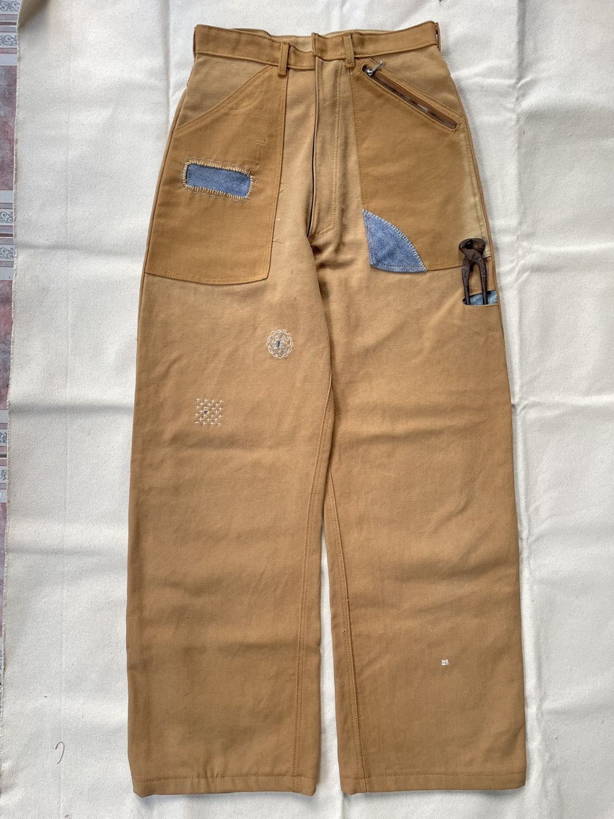 Designer × Handmade Canvas paint Size 27" / US 4 / IT 40 - 2 Thumbnail