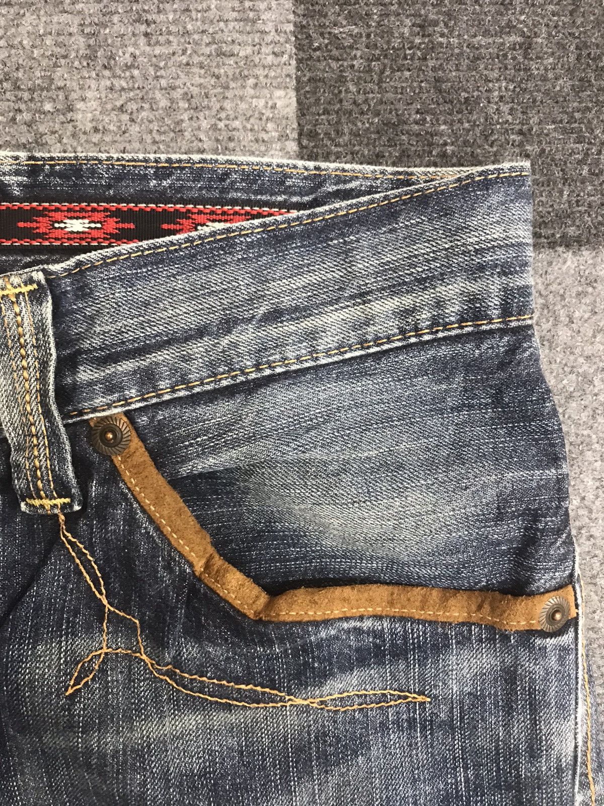 Edwin Edwin XV Distressed Jeans Size US 34 / EU 50 - 13 Thumbnail