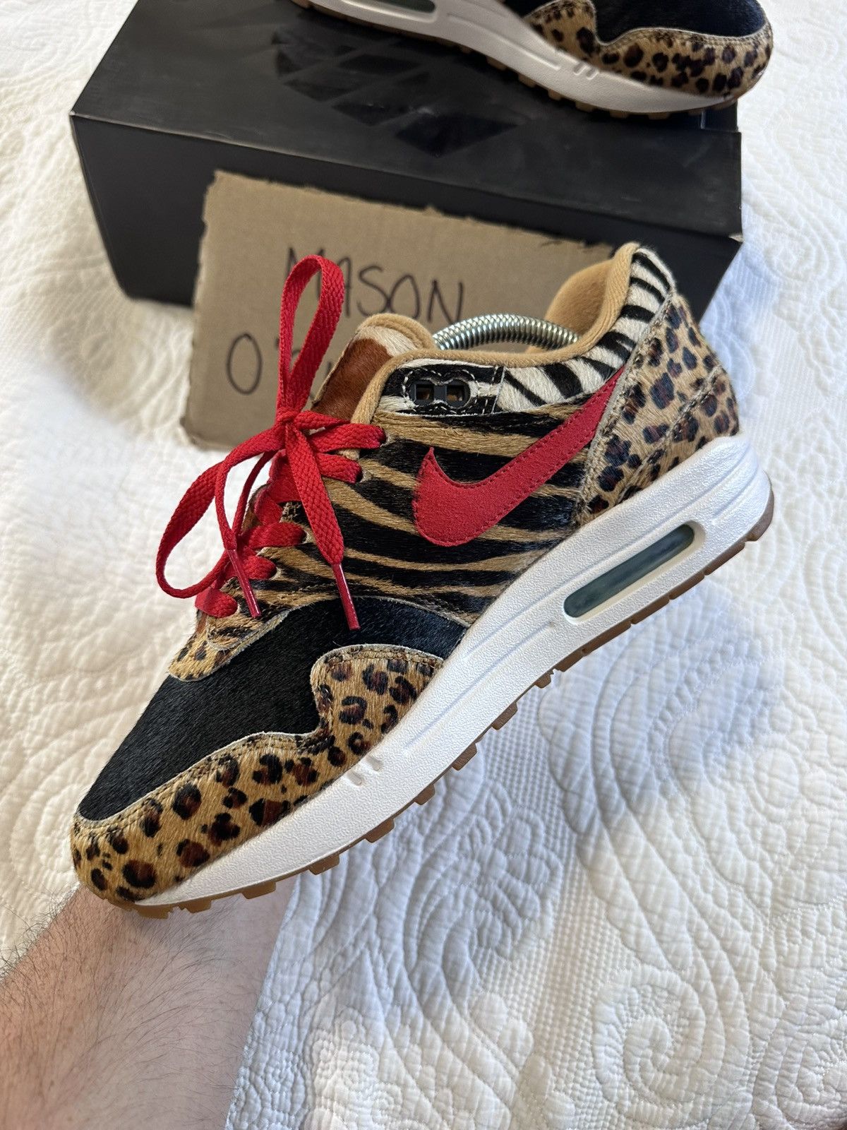 Nike × atmos Nike Air max 1 DXL Atmos animal pack Size US 8 / EU 41 - 3 Thumbnail
