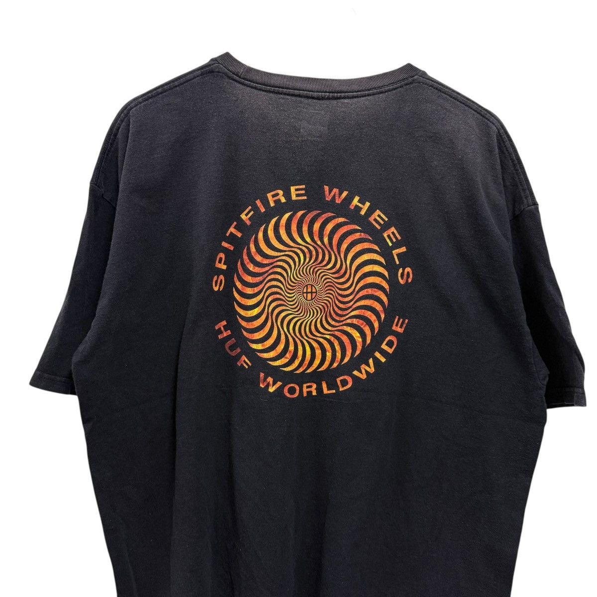 Huf Huf X Spitfire Tshirt Size US XL / EU 56 / 4 - 3 Thumbnail