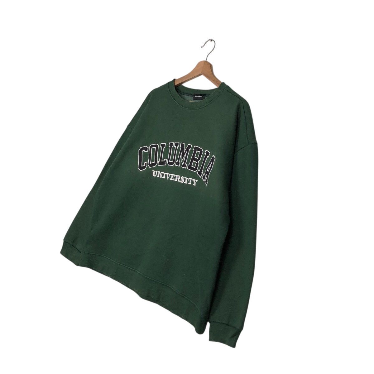 Japanese Brand 📌Rich Green Vintage Sweatshirt Columbia University Big Logo Size US M / EU 48-50 / 2 - 3 Thumbnail