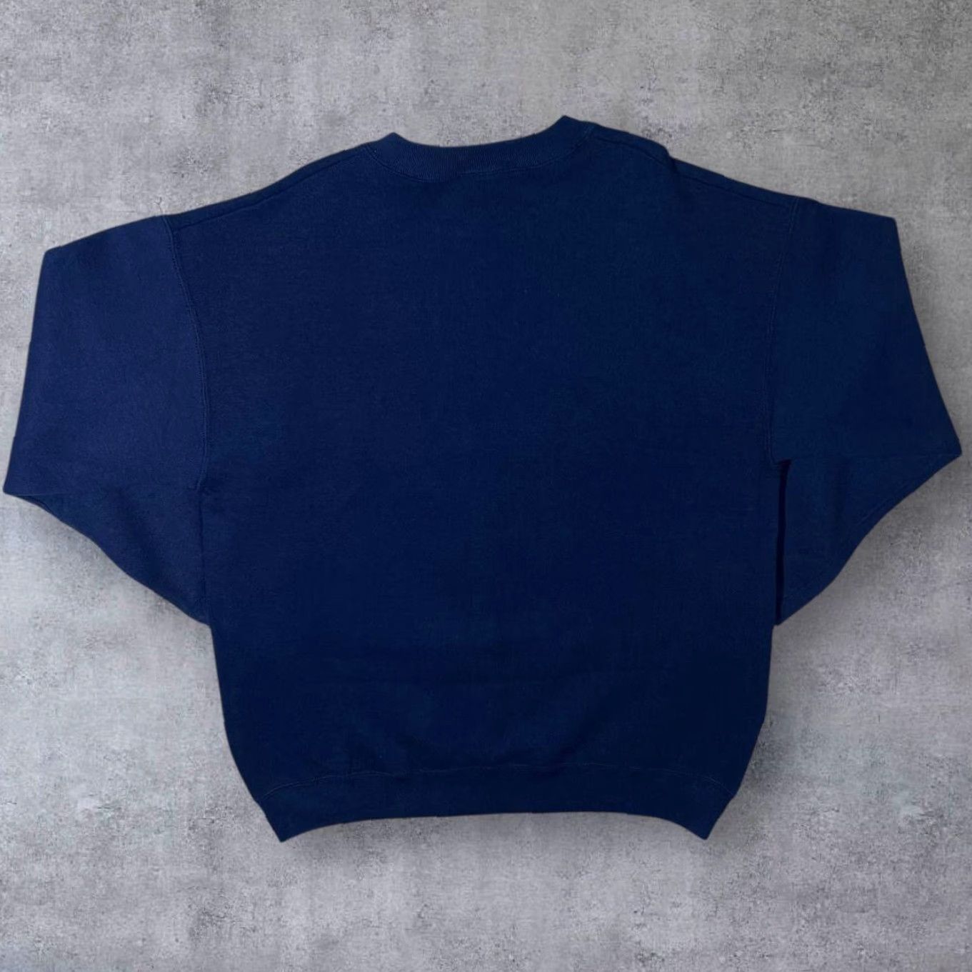 Fruit Of The Loom VINTAGE Grandma Is My Name Spoiling Is My Game Embroidered Sweatshirt Large Navy Mens Sweatshirt Embroidered Size US L / EU 52-54 / 3 - 2 Thumbnail