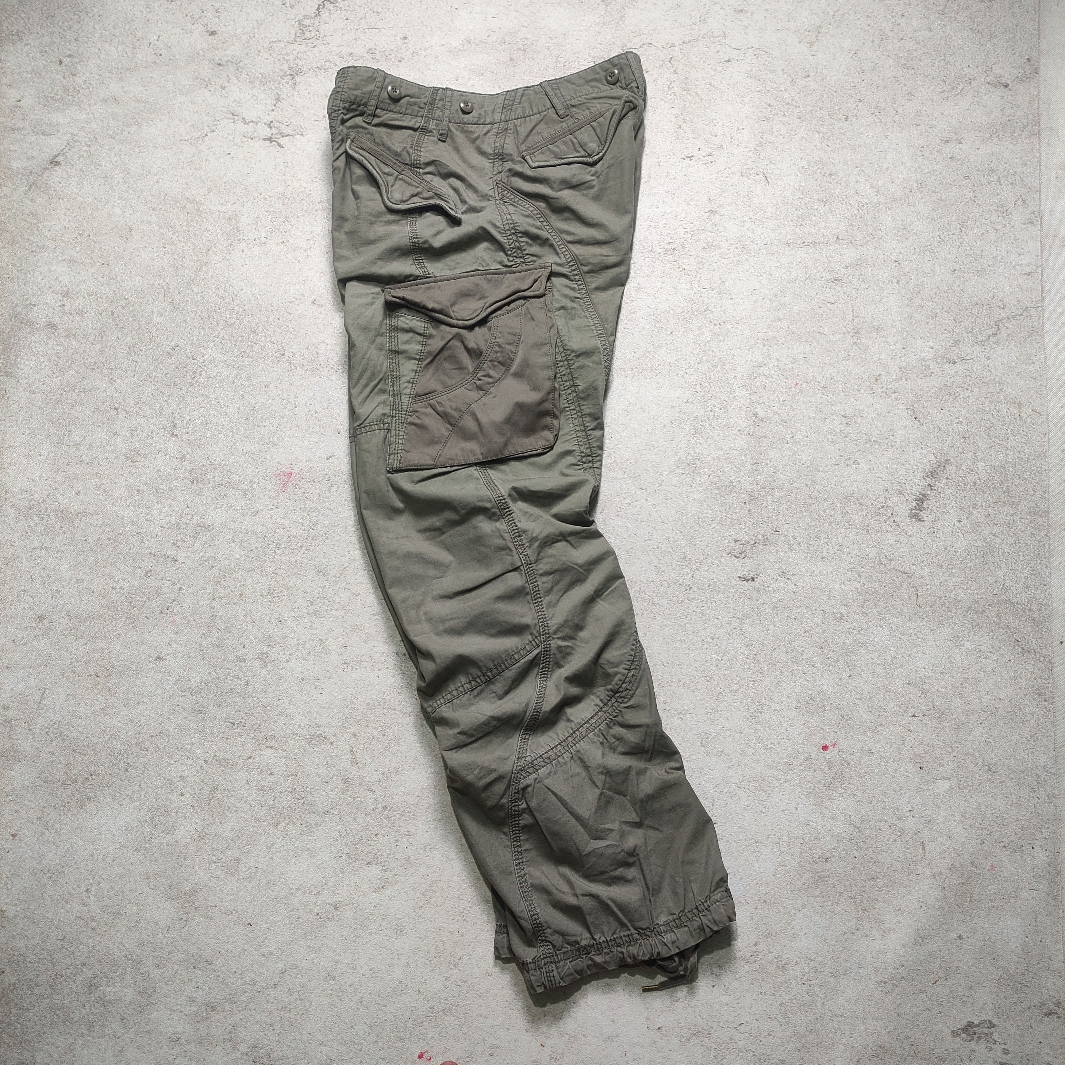 If Six Was Nine × Japanese Brand × Le Grande Bleu (L.G.B.) Goa Cargo Pilots Pants military style Size US 33 - 2 Thumbnail