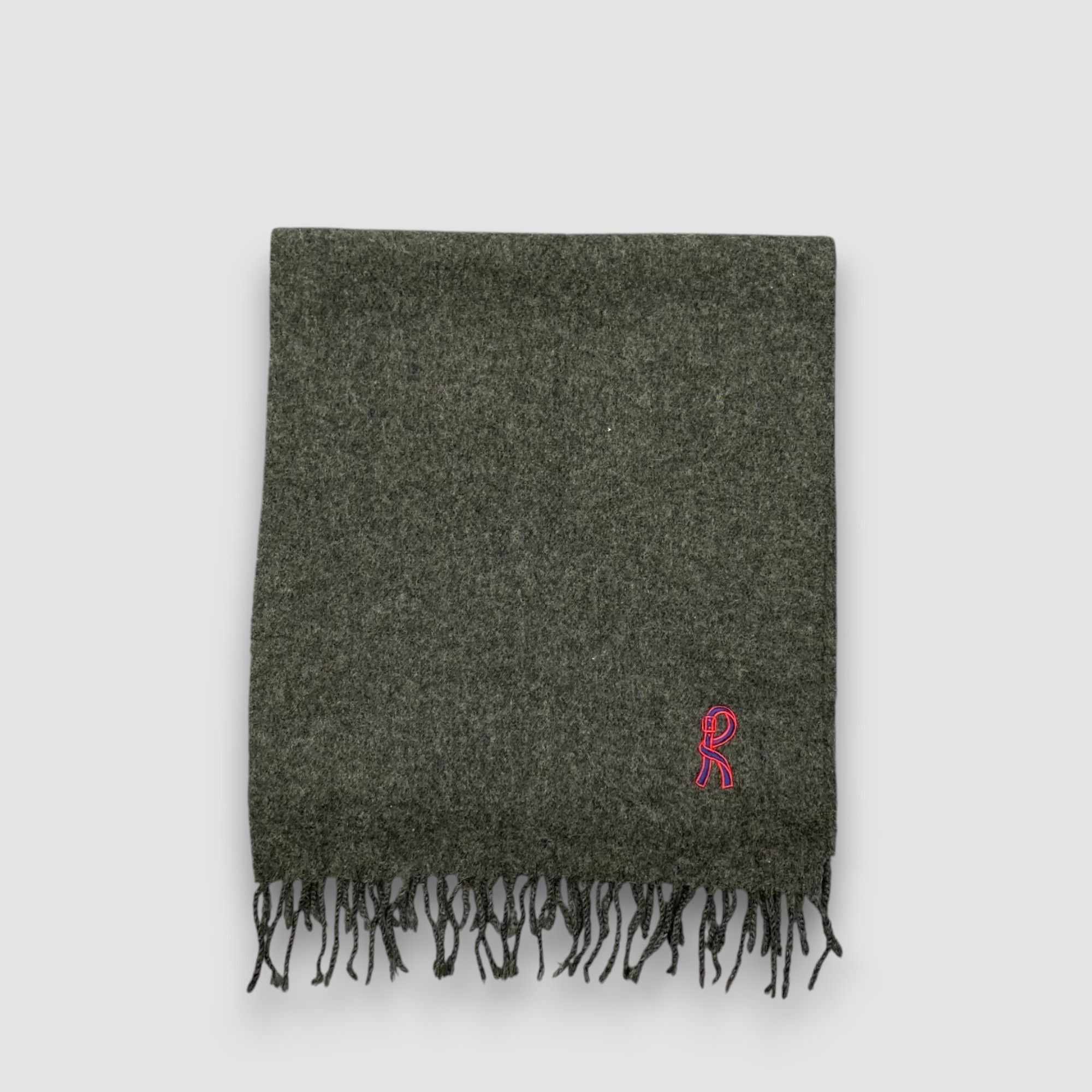 Roberta di Camerino Vintage Roberta di Camerino Scarf Muffler Wool Fringe Scarve Size ONE SIZE - 3 Thumbnail