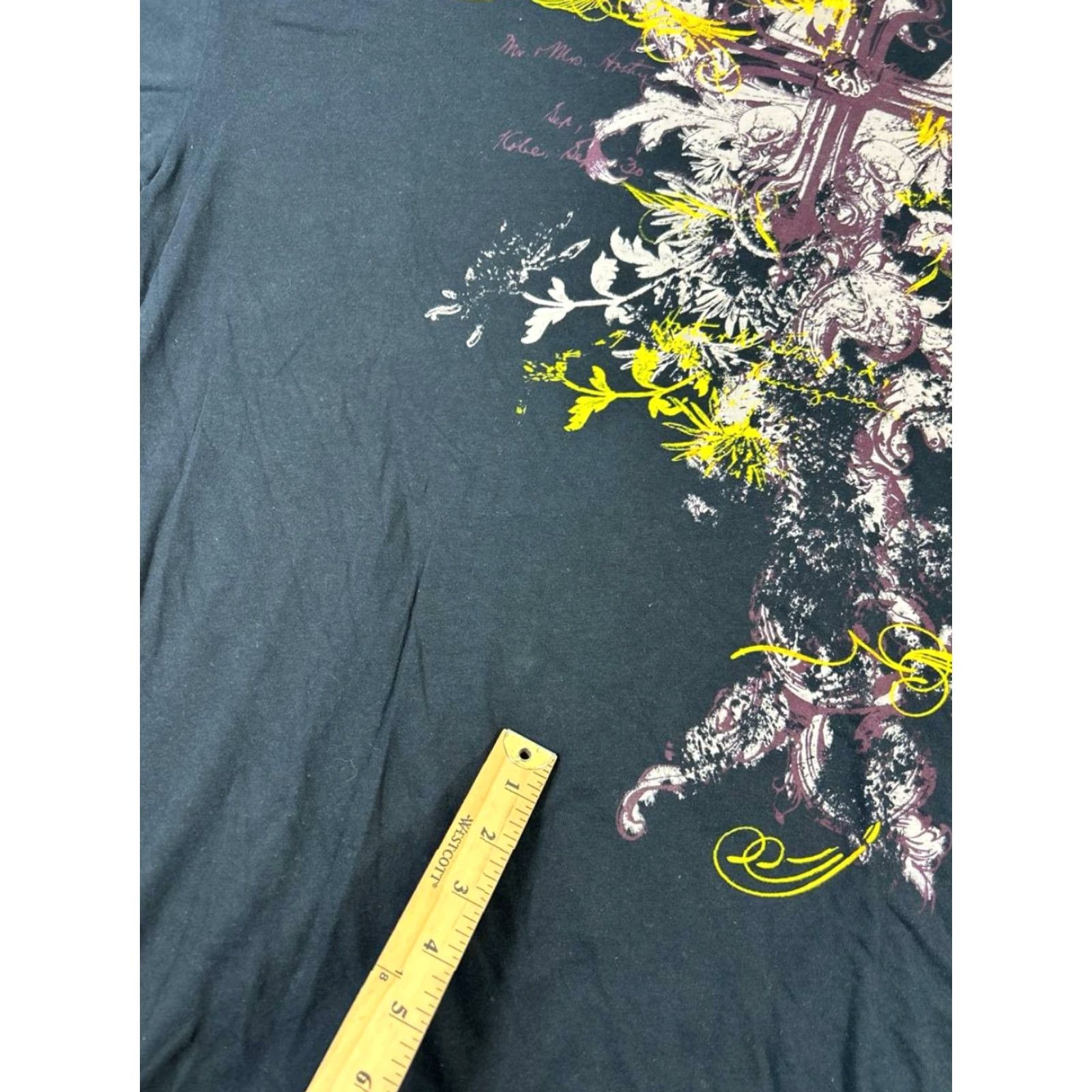Vintage VINTAGE Archaic T-Shirt Men XL Black Cotton Graphic Print Short Sleeve Crew Neck 2010s 2010-2019 Summer Fall Spring Mens Size US XL / EU 56 / 4 - 5 Thumbnail