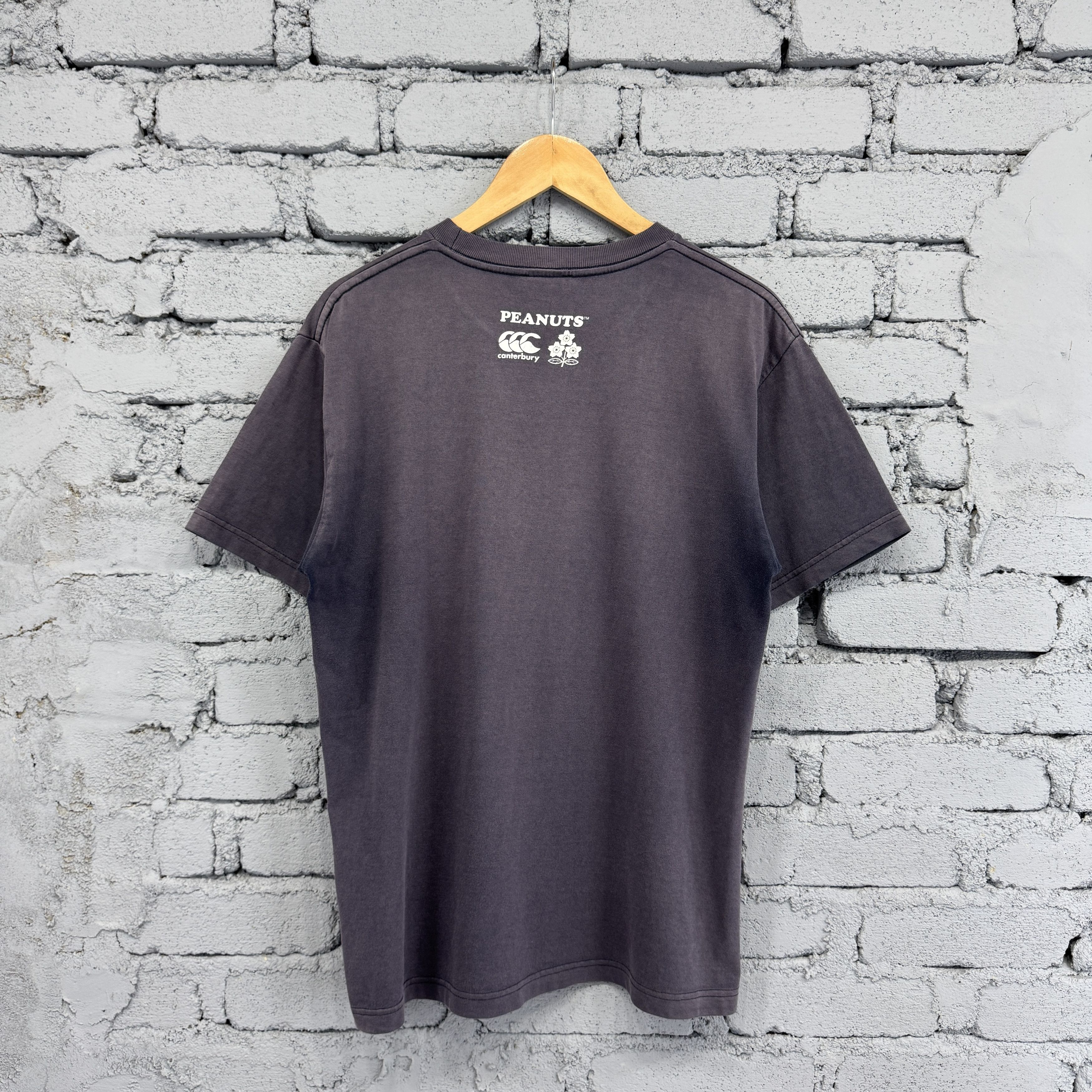 Canterbury of New Zealand Rare Vintage Canterbury x Peanuts Rugby Sunfaded Tshirt Size US L / EU 52-54 / 3 - 2 Thumbnail