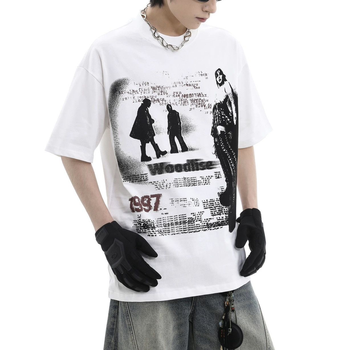 Japanese Brand × Vintage Retro punk tshirt Size US L / EU 52-54 / 3 - 3 Thumbnail