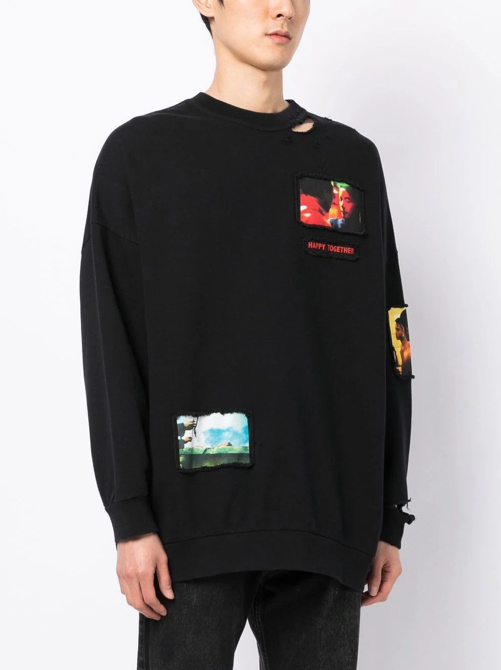 Raf Simons 💚 AW22-23 Raf Simons x Wing Shya Wong Kar Wai Crewneck NEW Size US M / EU 48-50 / 2 - 2 Thumbnail