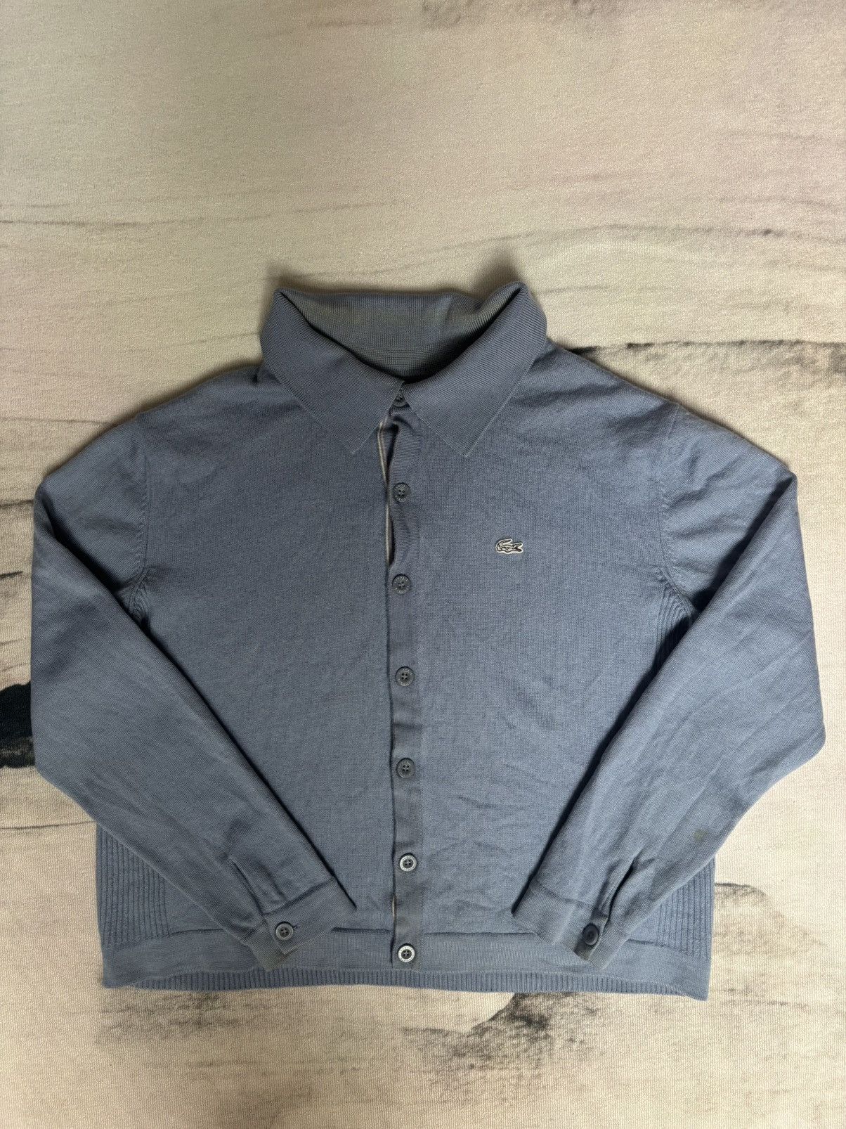 Lacoste Light blue cardigan button jacket Lacoste size S Size S / US 4 / IT 40 - 4 Thumbnail