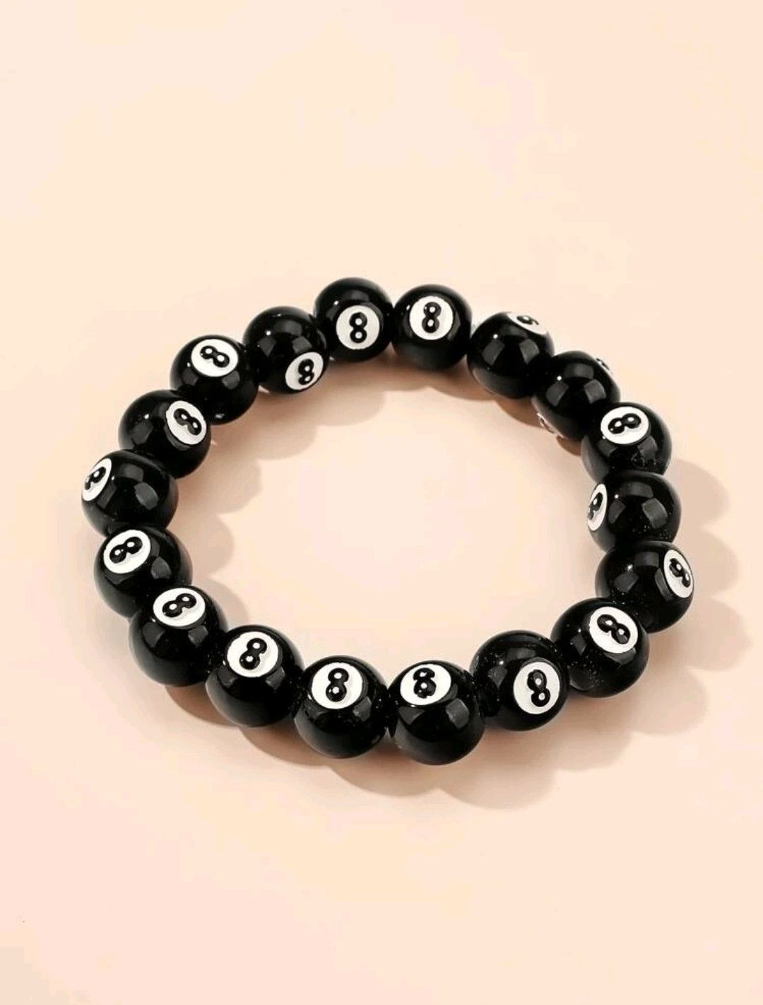 Jewelry Number 8 Design Bead Bracelet Size ONE SIZE - 3 Thumbnail
