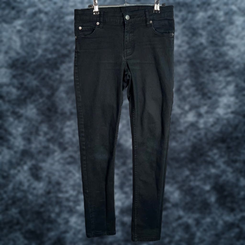 Cheap Monday VINTAGE Cheap Monday Womens Skinny Jeans Size 29 x 32 Black Denim Stretch Casual Size 29" - 1 Thumbnail