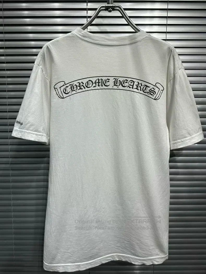 Chrome Hearts CHROME HEARTS Size M White short-sleeve shirt Size US M / EU 48-50 / 2 - 3 Thumbnail