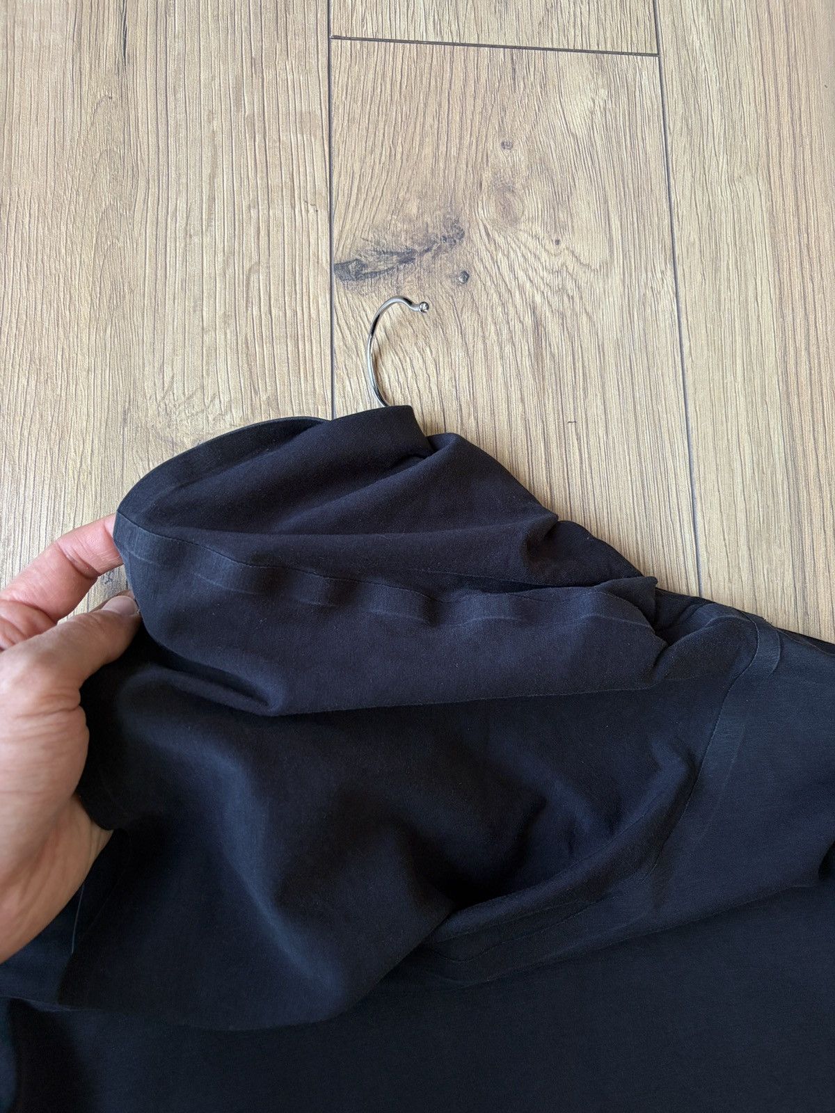 Other Barbara Alan Avant Garde Black Hooded Sweatshirt Robe Size US S / EU 44-46 / 1 - 6 Thumbnail
