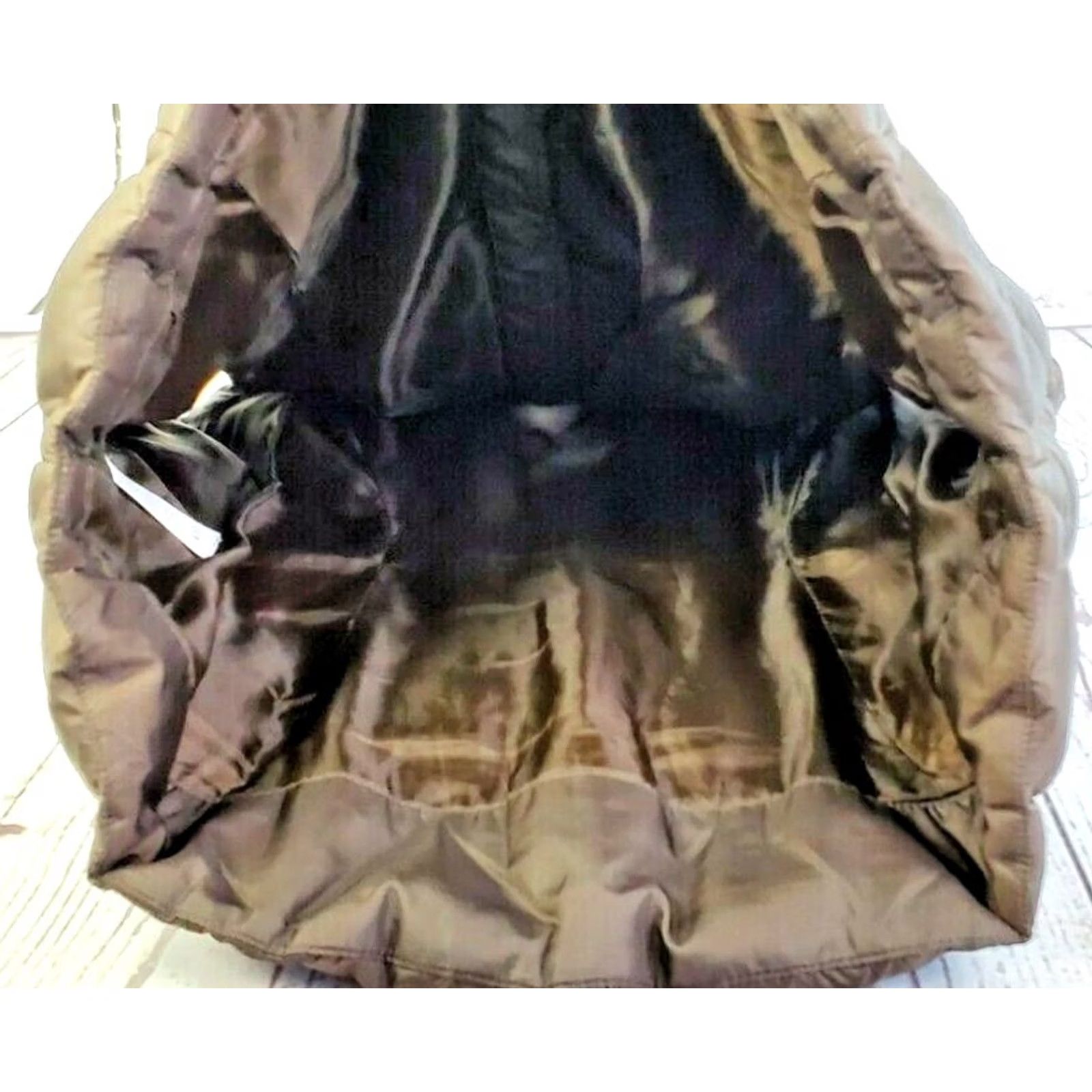 Eddie Bauer Eddie Bauer Vest Women's Goose Down Puffer Quilted Full Zip Brown Size SMALL Regul ar Fit Size S / US 4 / IT 40 - 4 Thumbnail