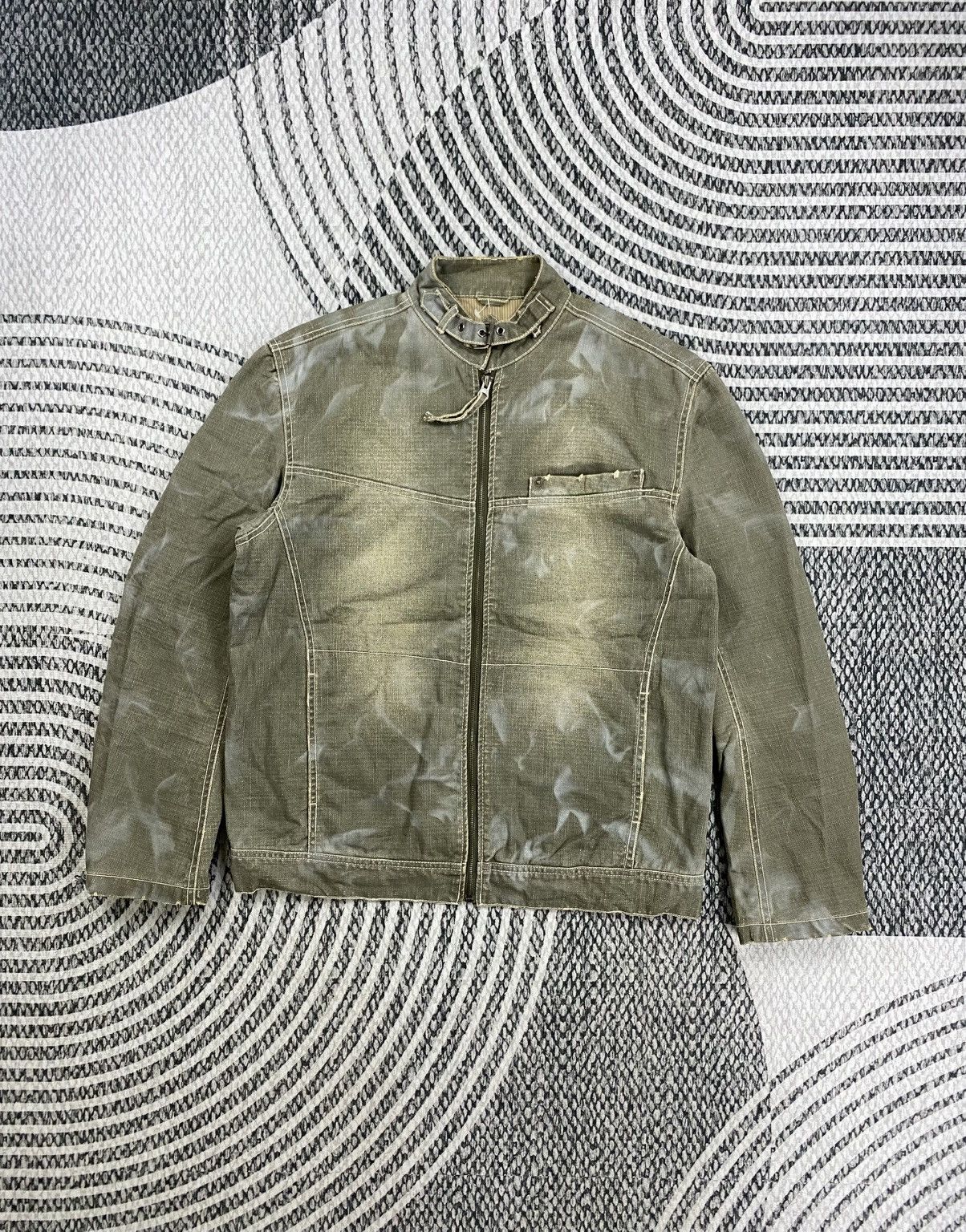 Japanese Brand Vintage Allix Design Company Tokyo Japan Denim Zipper Jacket Size US M / EU 48-50 / 2 - 1 Thumbnail