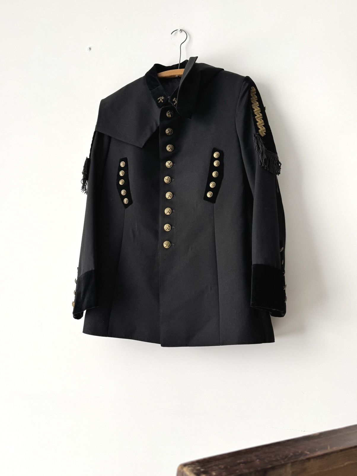 Japanese Brand × Vintage ≈1960s Vintage German Work Miners Dress Uniform Coat Size US M / EU 48-50 / 2 - 7 Thumbnail