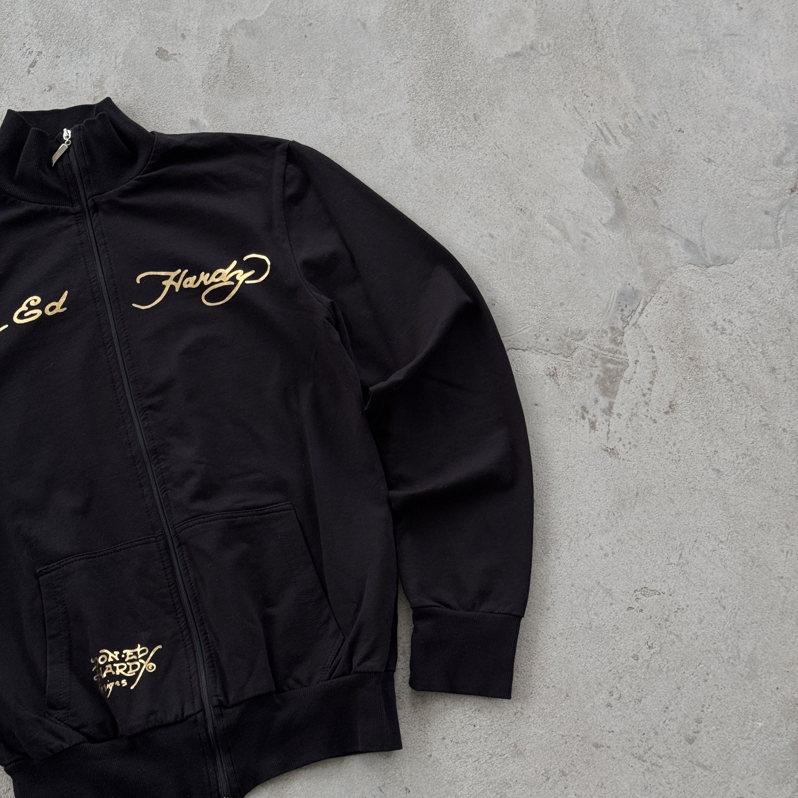 Ed Hardy Vintage Ed Hardy Cotton Full Zip Jacket Size M / US 6-8 / IT 42-44 - 3 Thumbnail